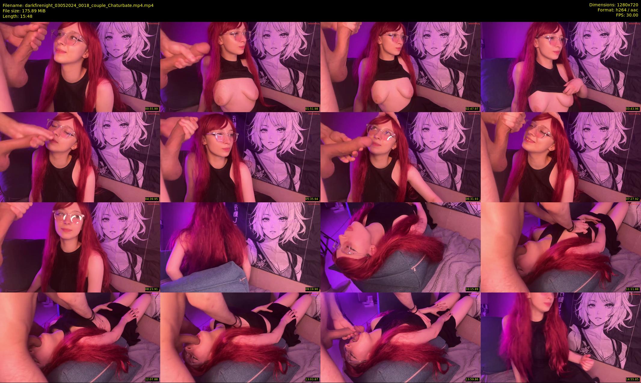 darkfirenight — 16 minute Chaturbate couple cam show recording, 720p, May 3, 2024