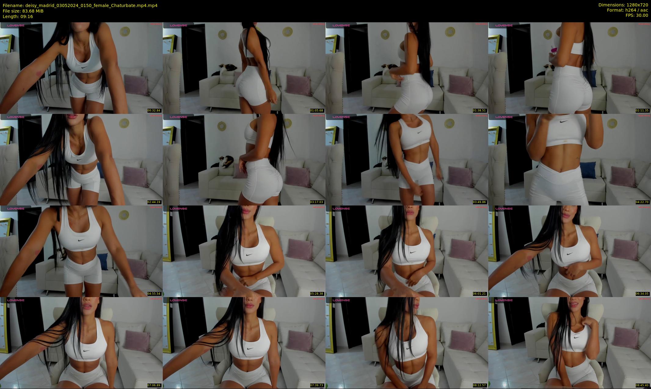 deisy_madrid — 10 minute Chaturbate female cam show recording, 720p, May 3, 2024