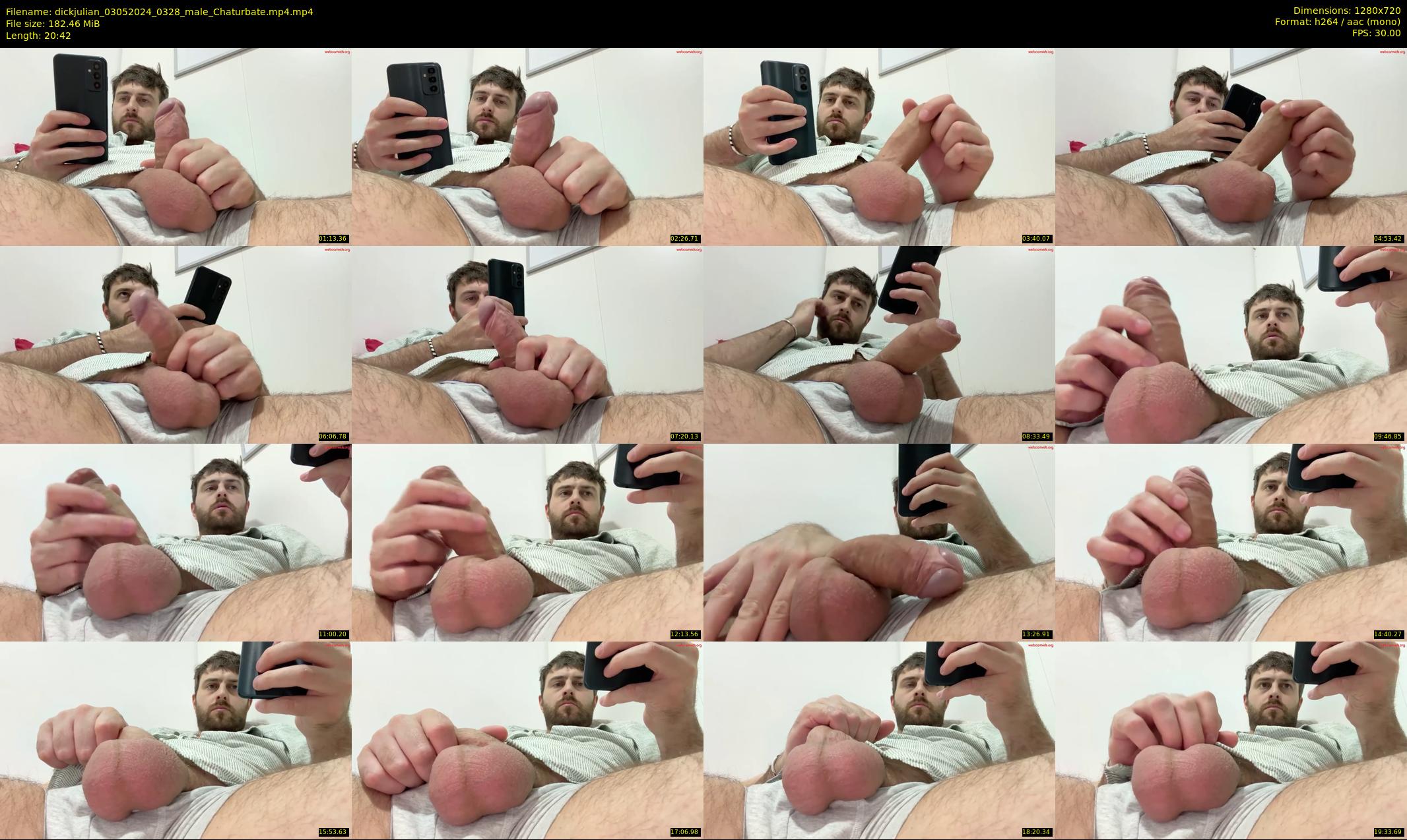 dickjulian — 21 minute Chaturbate male cam show recording, 720p, May 3, 2024