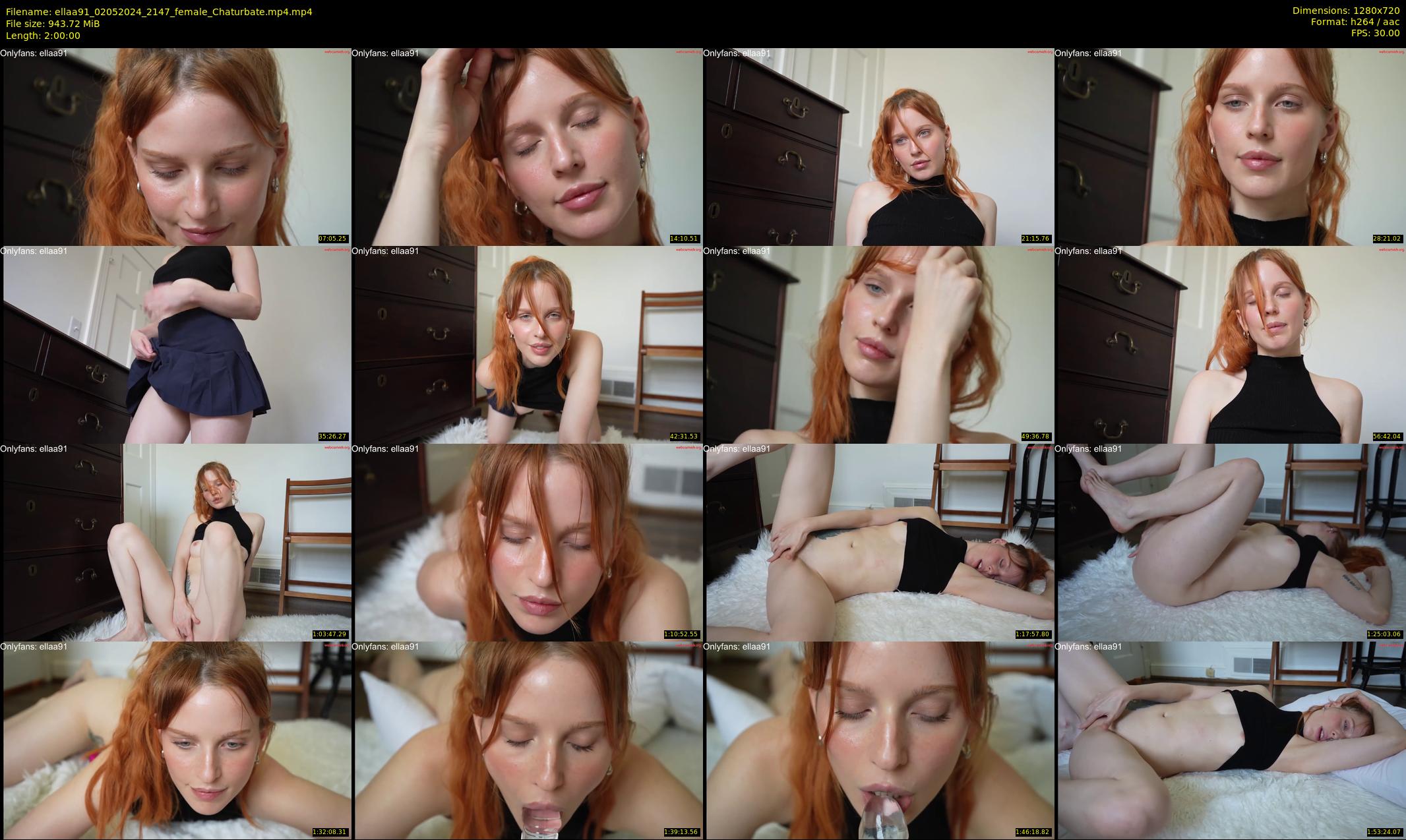 ellaa91 — 120 minute Chaturbate female cam show recording, 720p, May 2, 2024