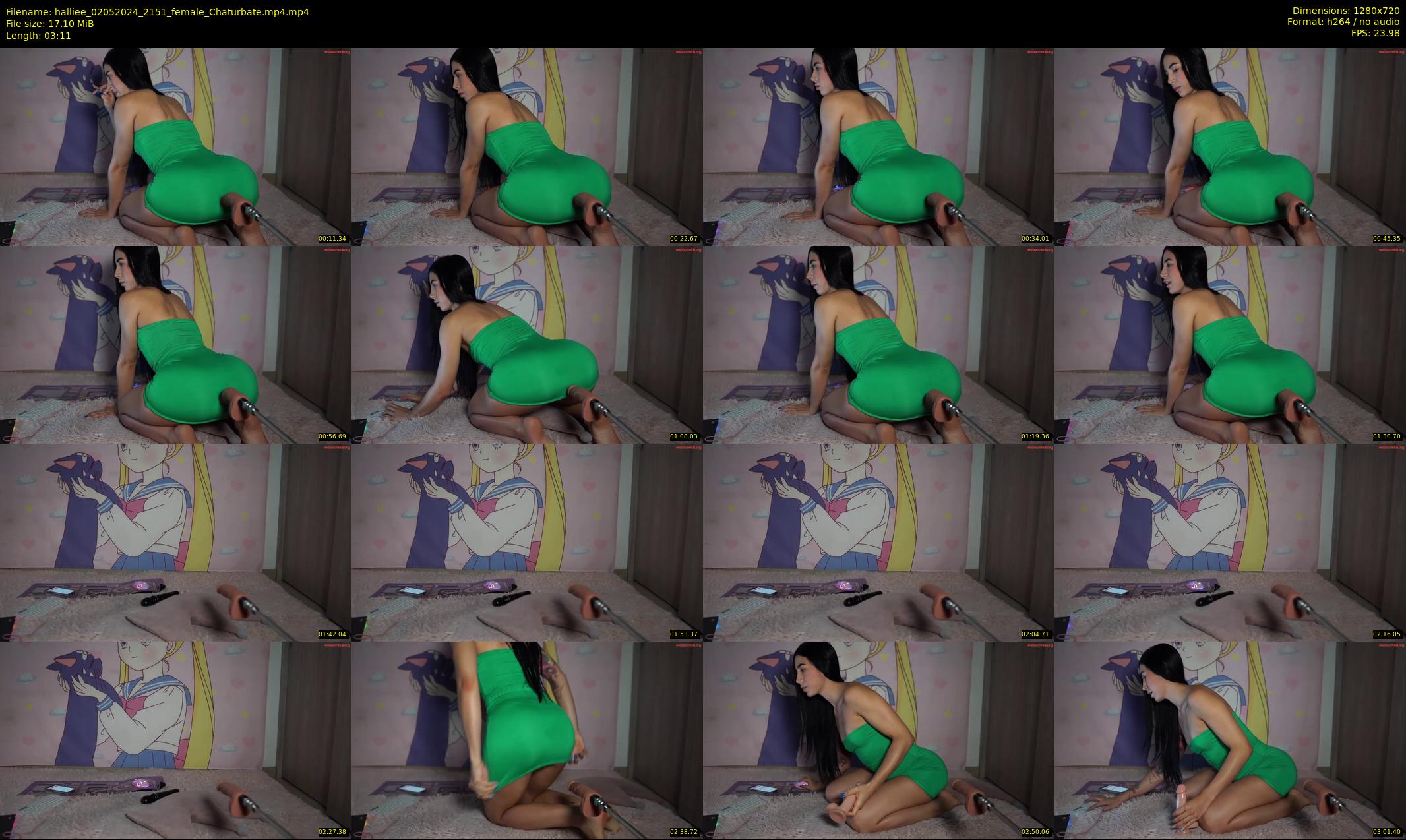 halliee — 4 minute Chaturbate couple cam show recording, 720p, May 2, 2024