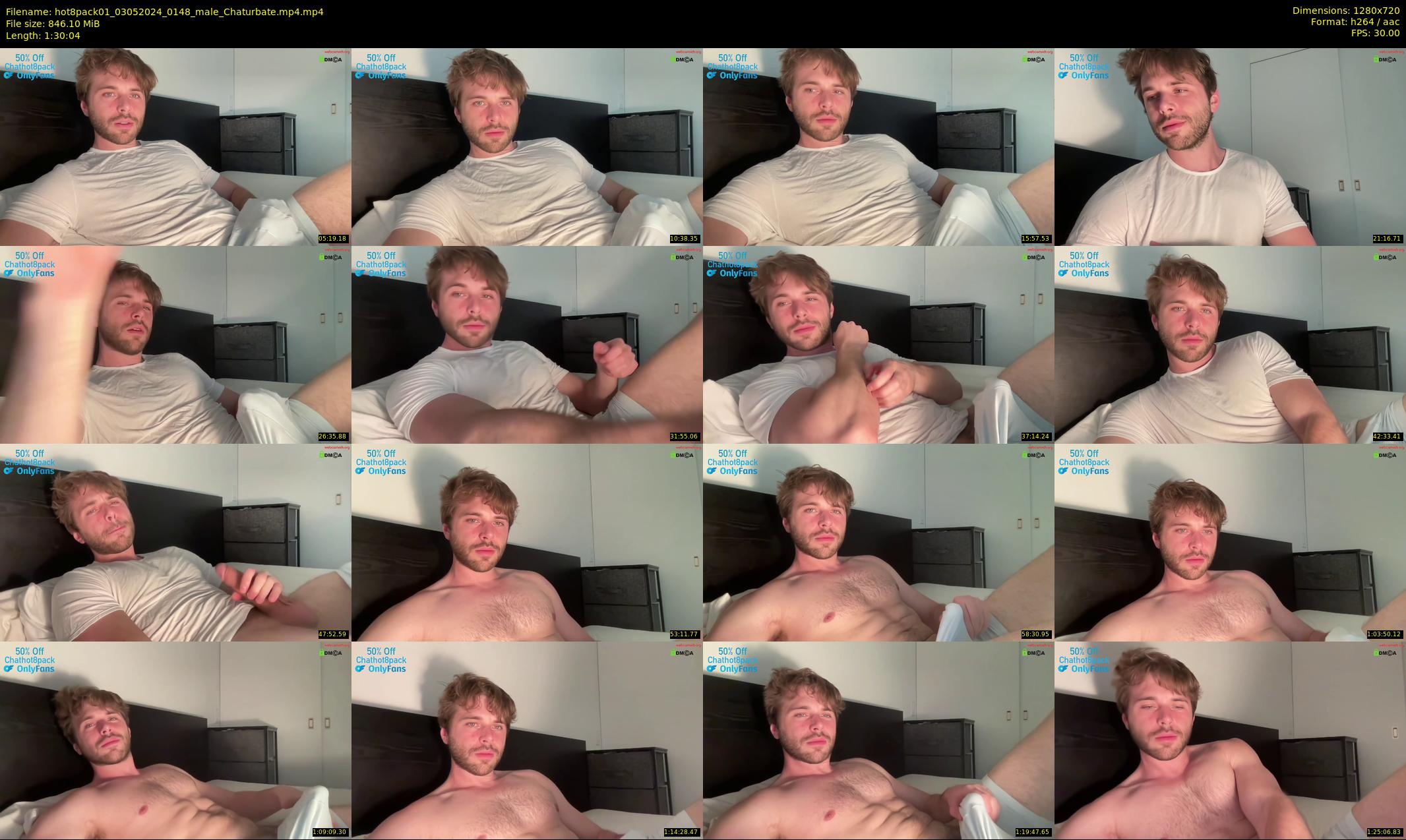 hot8pack01 — 91 minute Chaturbate male cam show recording, 720p, May 3, 2024