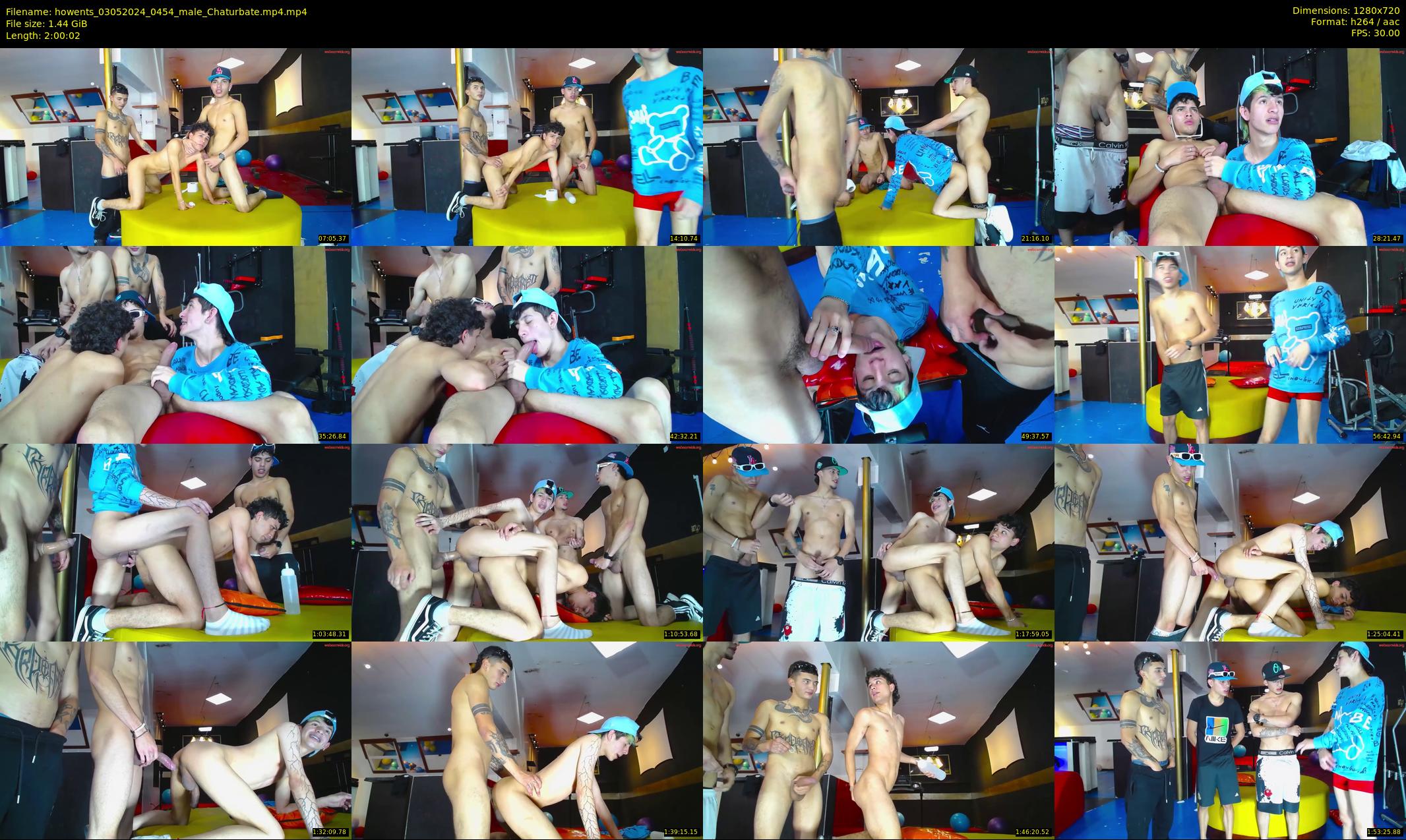 howents — 121 minute Chaturbate male cam show recording, 720p, May 3, 2024