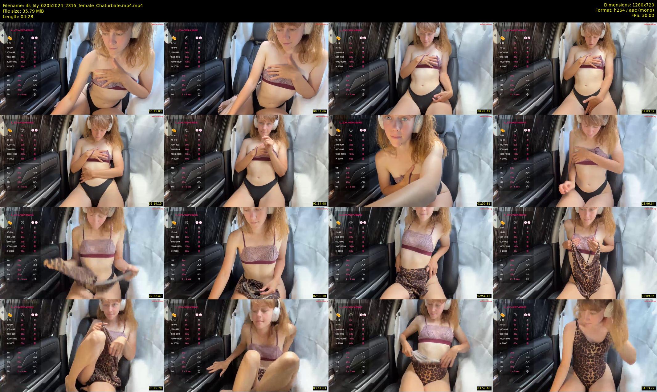 its_lily — 5 minute Chaturbate female cam show recording, 720p, May 2, 2024