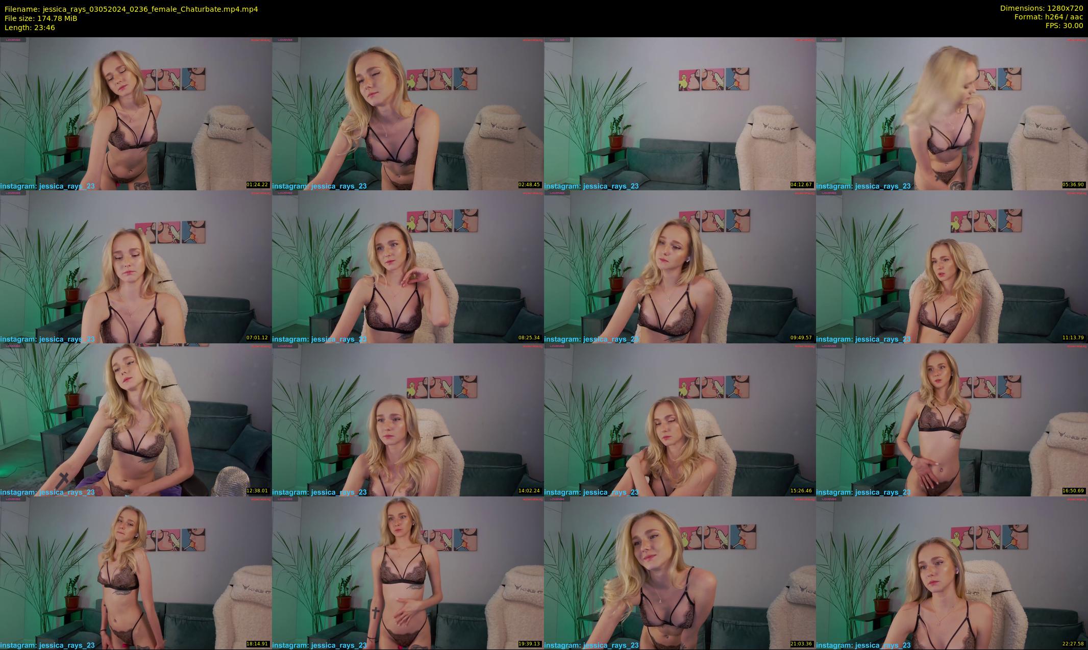 jessica_rays — 24 minute Chaturbate couple cam show recording, 720p, May 3, 2024