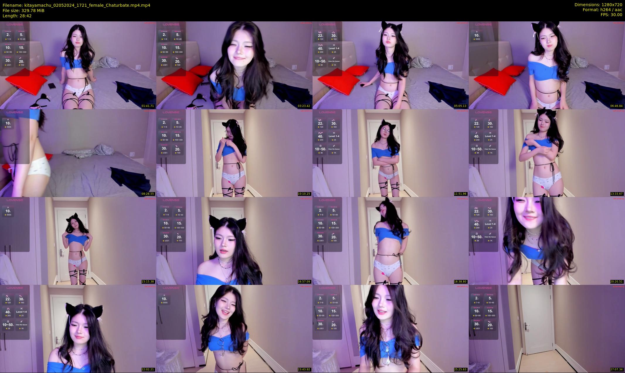kitayamachu — 29 minute Chaturbate female cam show recording, 720p, May 2, 2024