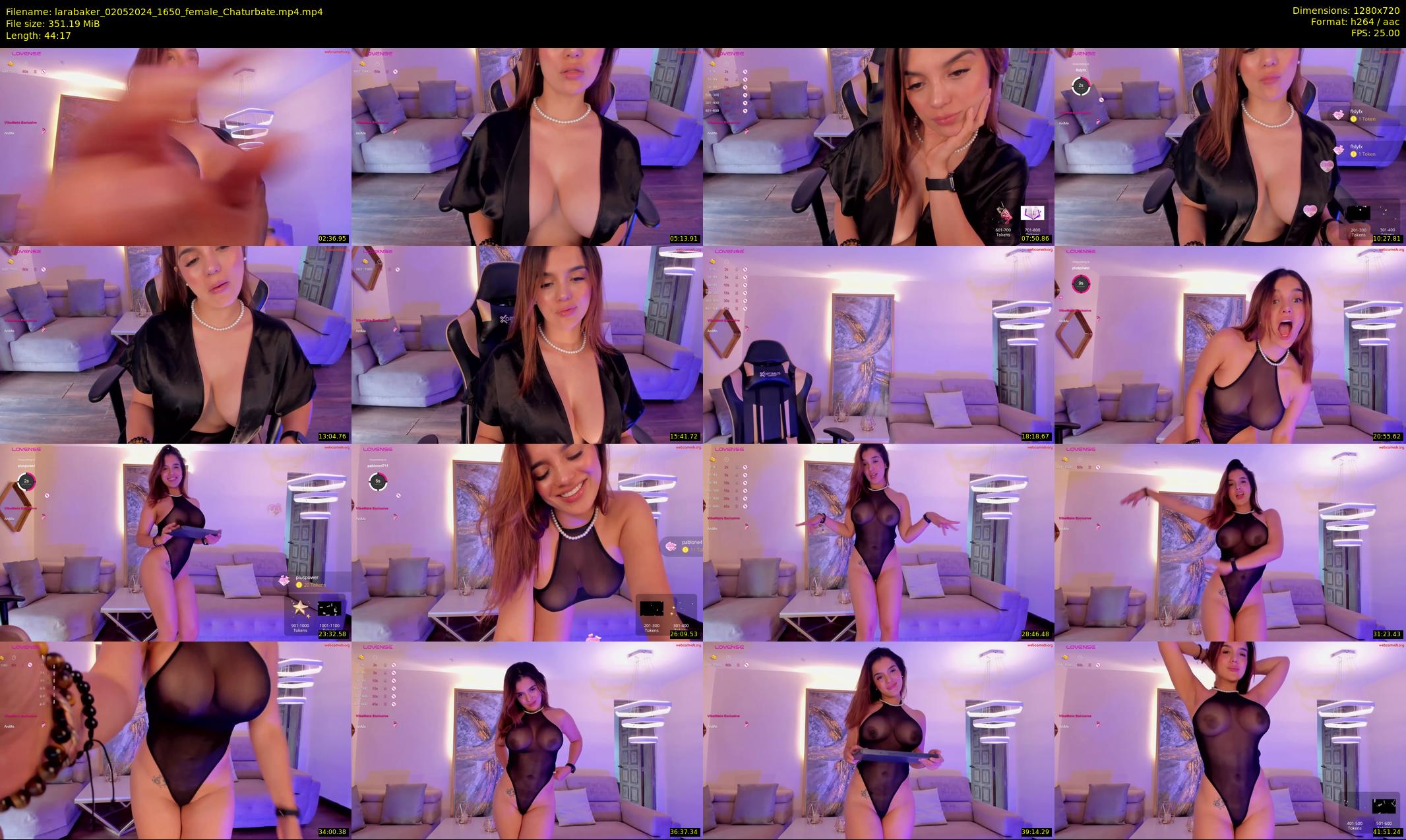 larabaker — 45 minute Chaturbate female cam show recording, 720p, May 2, 2024
