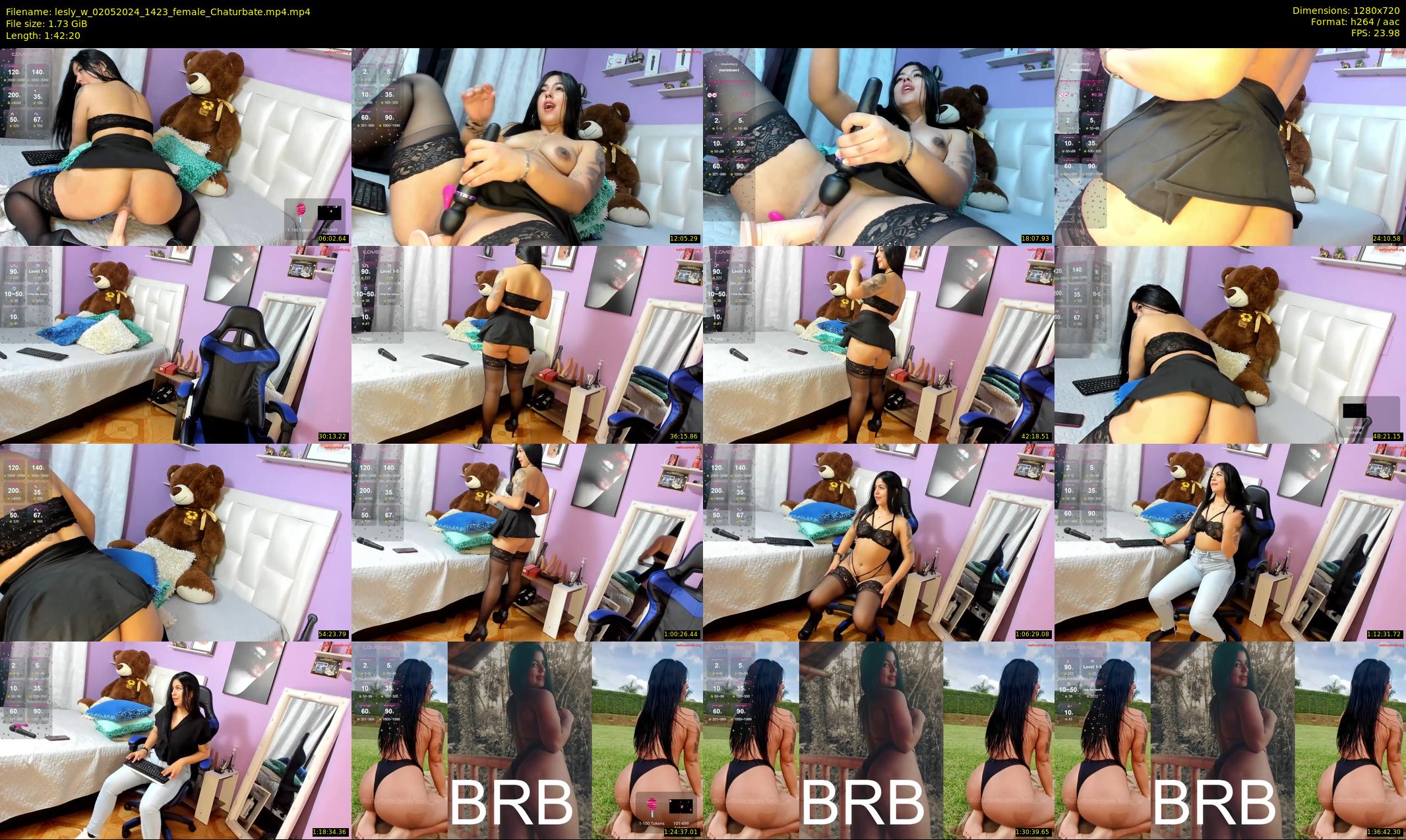 lesly_w — 103 minute Chaturbate female cam show recording, 720p, May 2, 2024