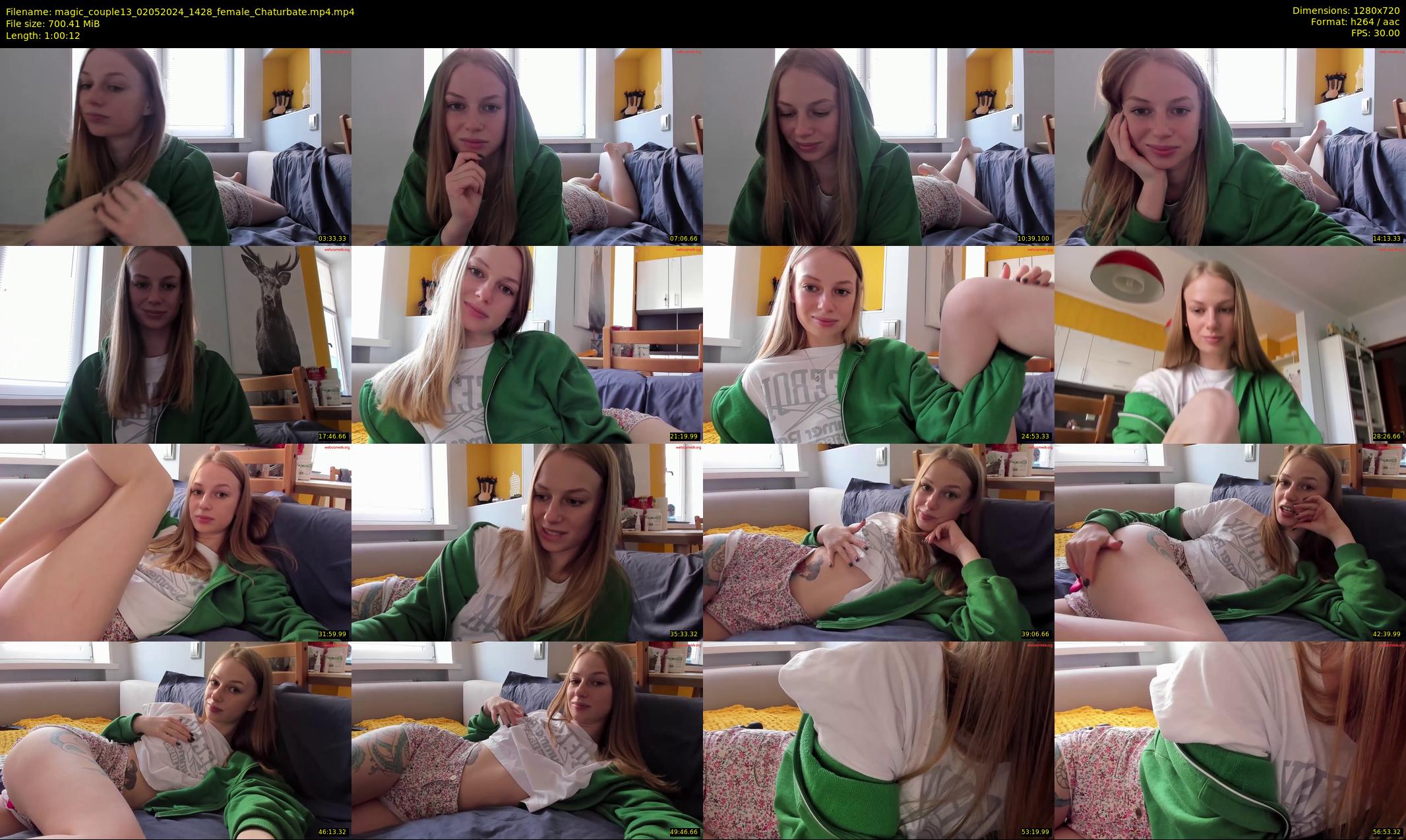 magic_couple13 — 61 minute Chaturbate couple cam show recording, 720p, May 2, 2024