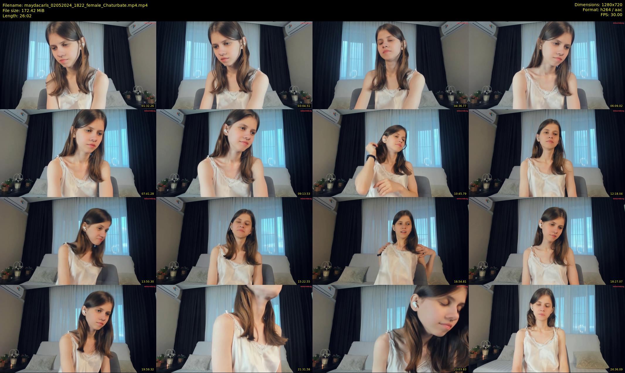 maydacarls — 27 minute Chaturbate female cam show recording, 720p, May 2, 2024
