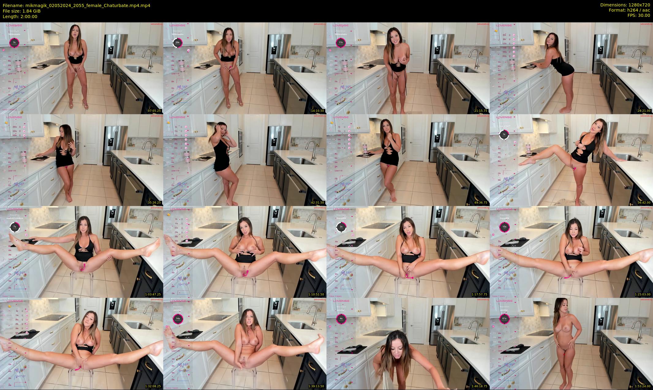 mikmagik — 120 minute Chaturbate female cam show recording, 720p, May 2, 2024