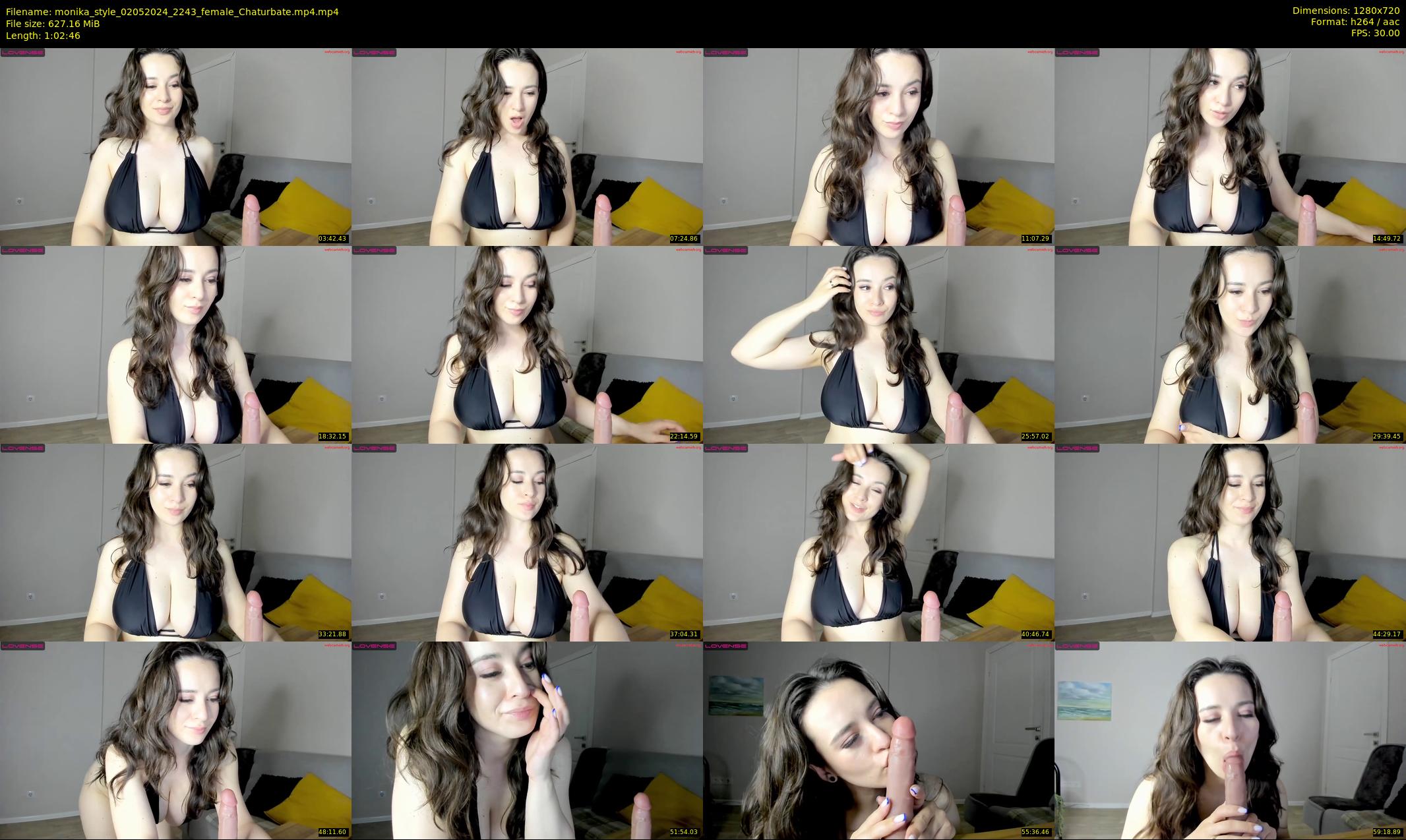 monika_style — 63 minute Chaturbate female cam show recording, 720p, May 2, 2024