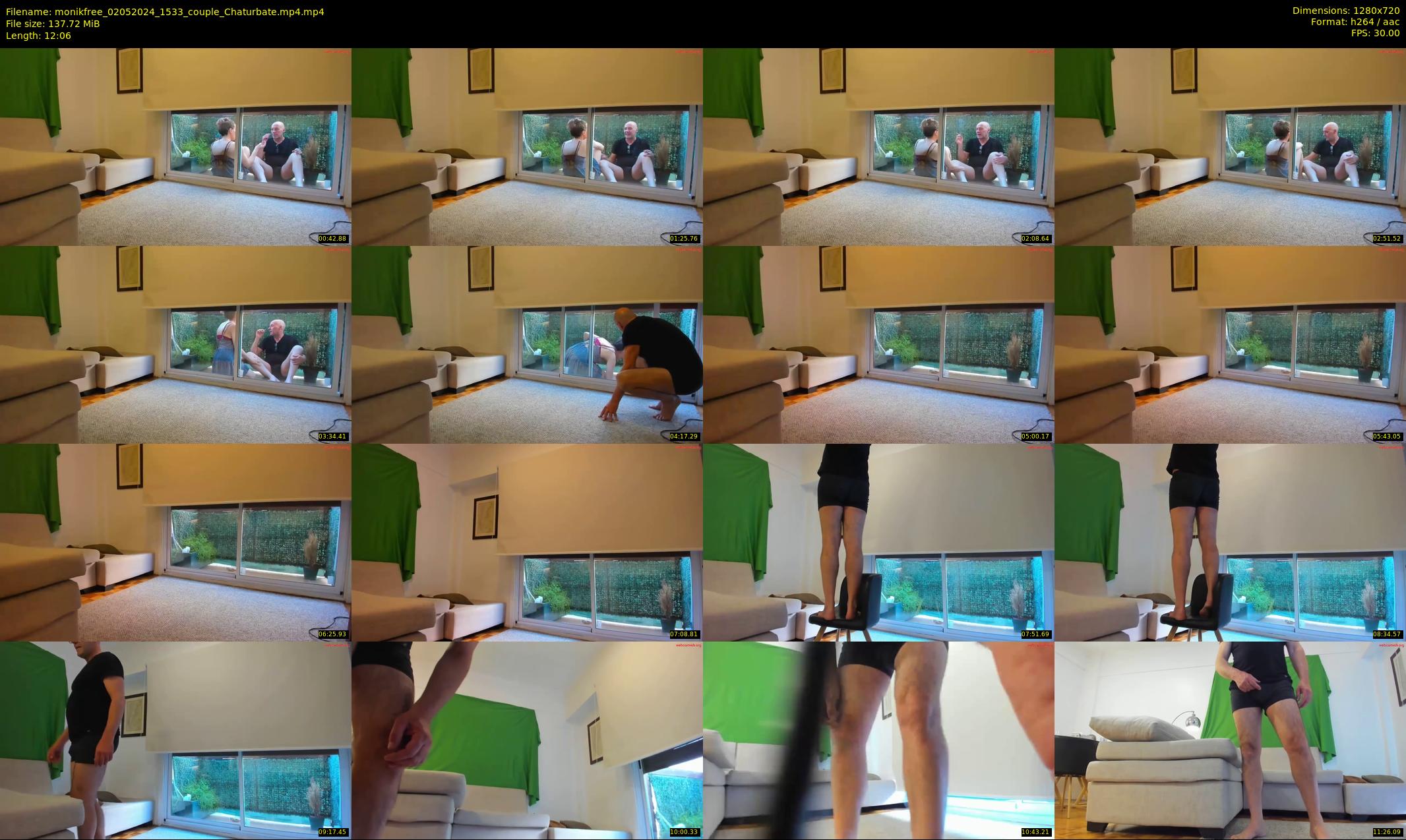 monikfree — 13 minute Chaturbate couple cam show recording, 720p, May 2, 2024