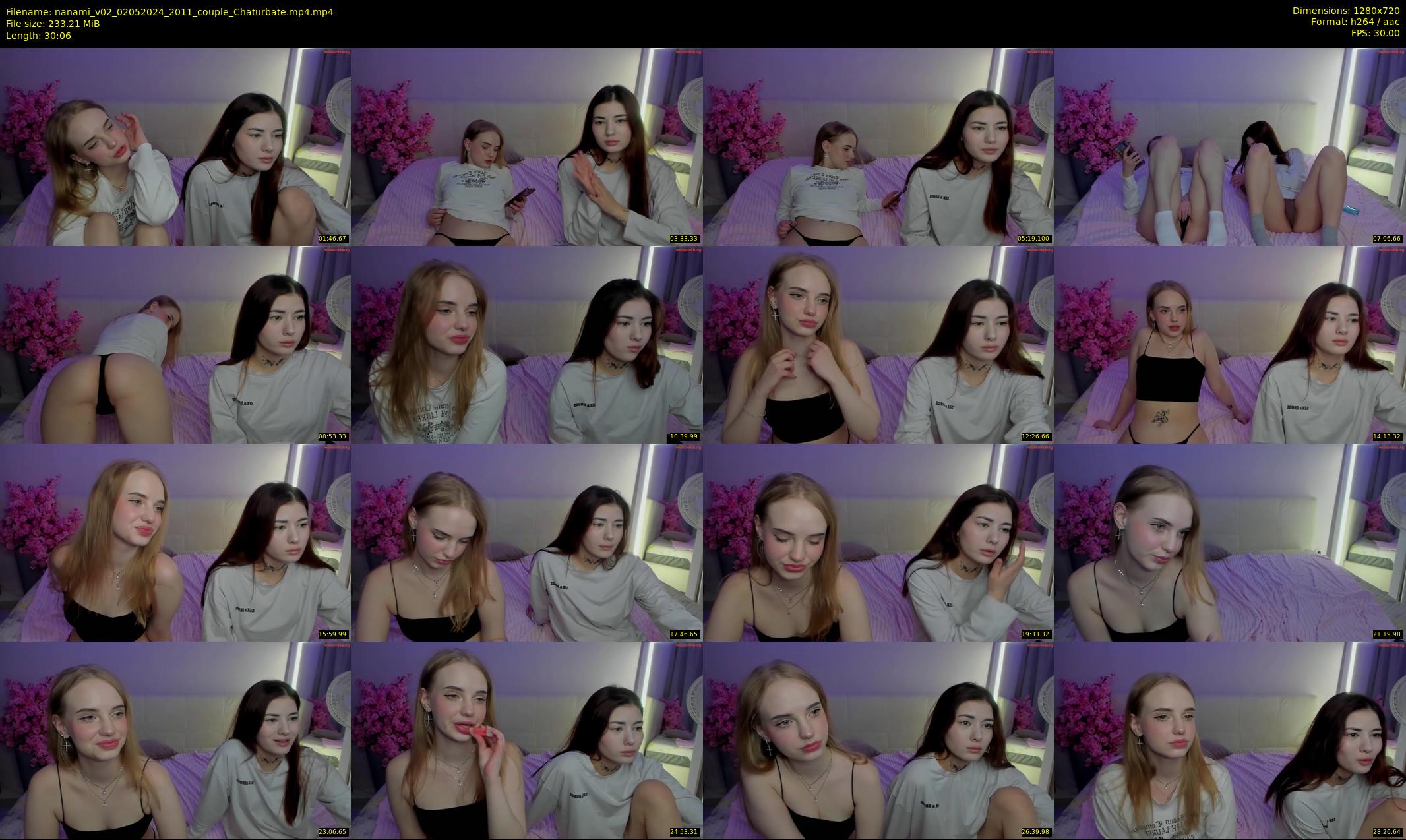 nanami_v02 — 31 minute Chaturbate couple cam show recording, 720p, May 2, 2024