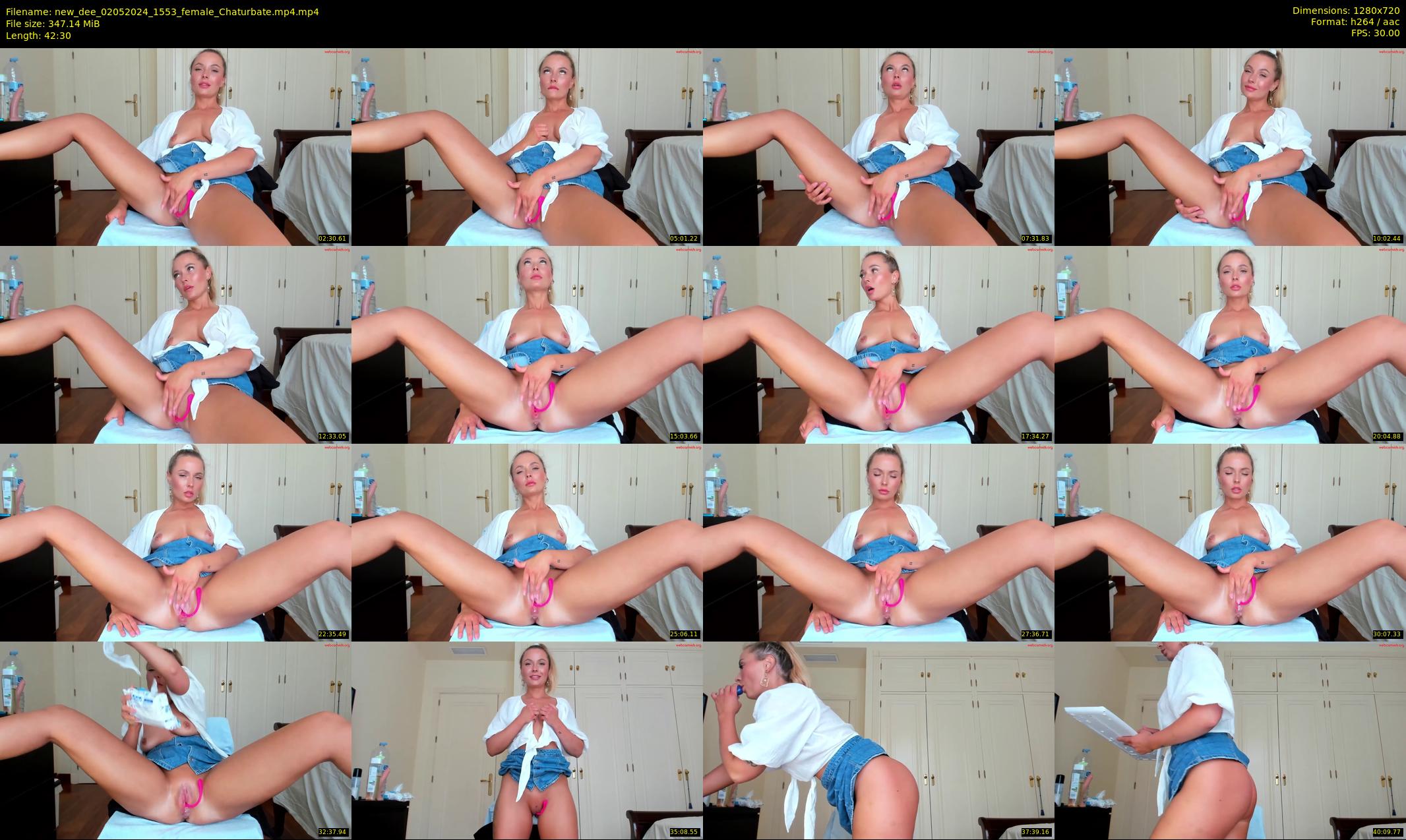 new_dee — 43 minute Chaturbate female cam show recording, 720p, May 2, 2024