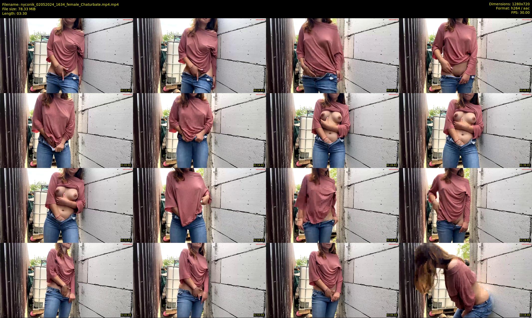 nyconik — 4 minute Chaturbate female cam show recording, 720p, May 2, 2024