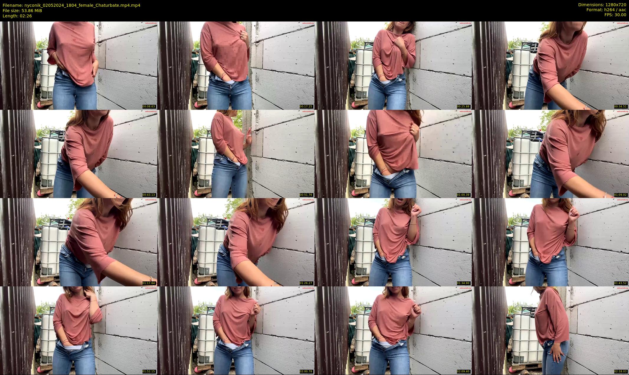 nyconik — 3 minute Chaturbate female cam show recording, 720p, May 2, 2024