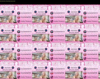 oliviaowens — 8 minute Chaturbate female cam show recording, 720p, May 2, 2024