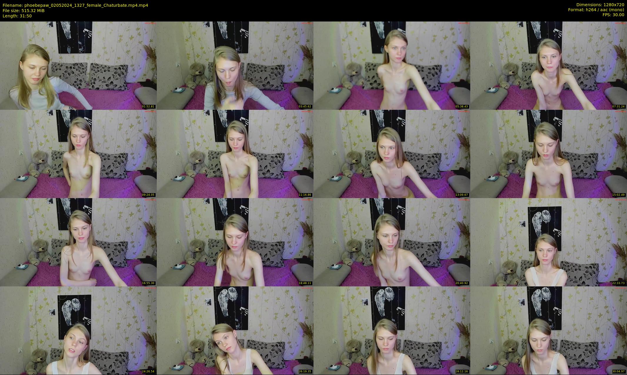 phoebepaw — 32 minute Chaturbate female cam show recording, 720p, May 2, 2024