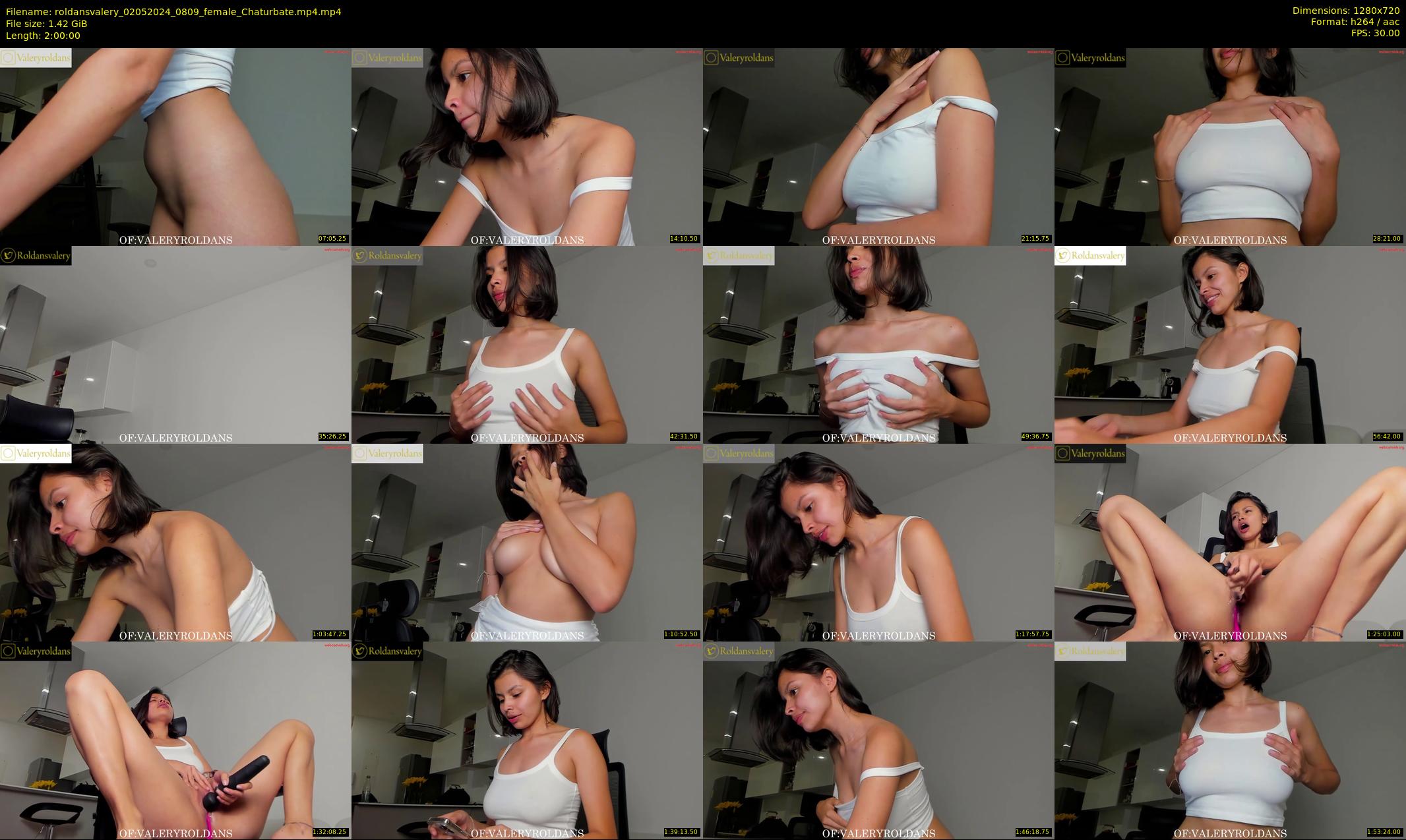 roldansvalery — 120 minute Chaturbate female cam show recording, 720p, May 2, 2024