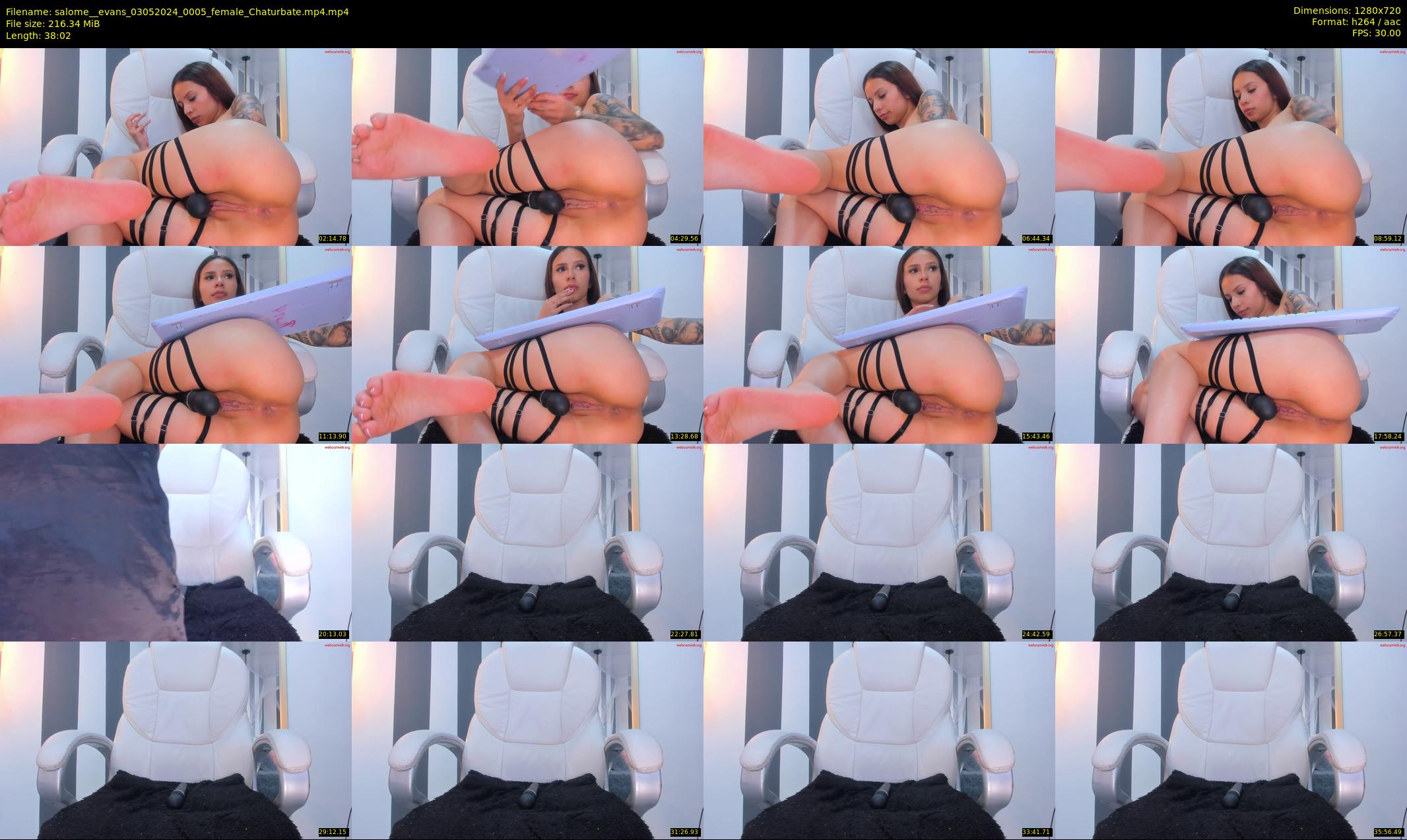 salome__evans — 39 minute Chaturbate female cam show recording, 720p, May 3, 2024