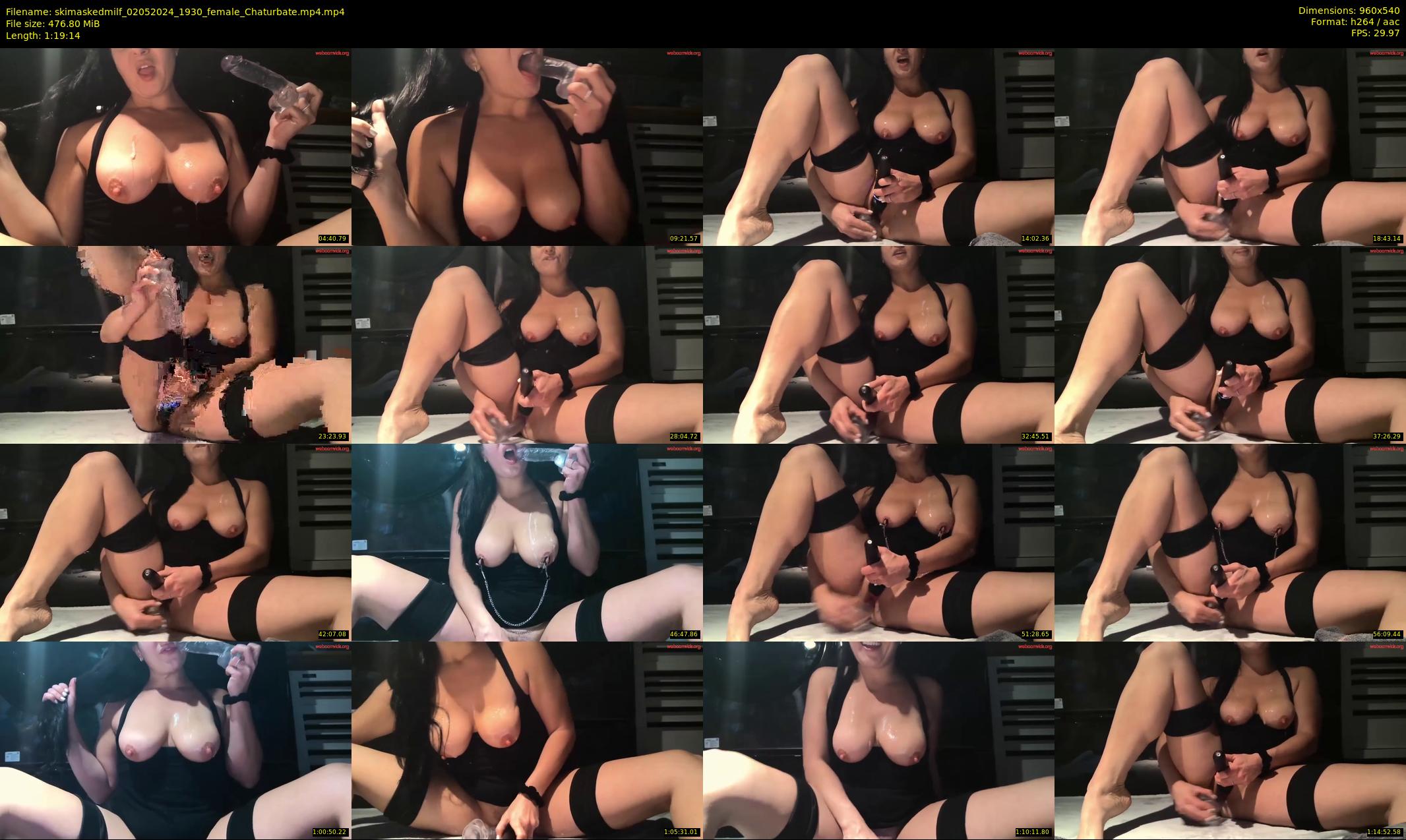 skimaskedmilf — 80 minute Chaturbate female cam show recording, 480p, May 2, 2024