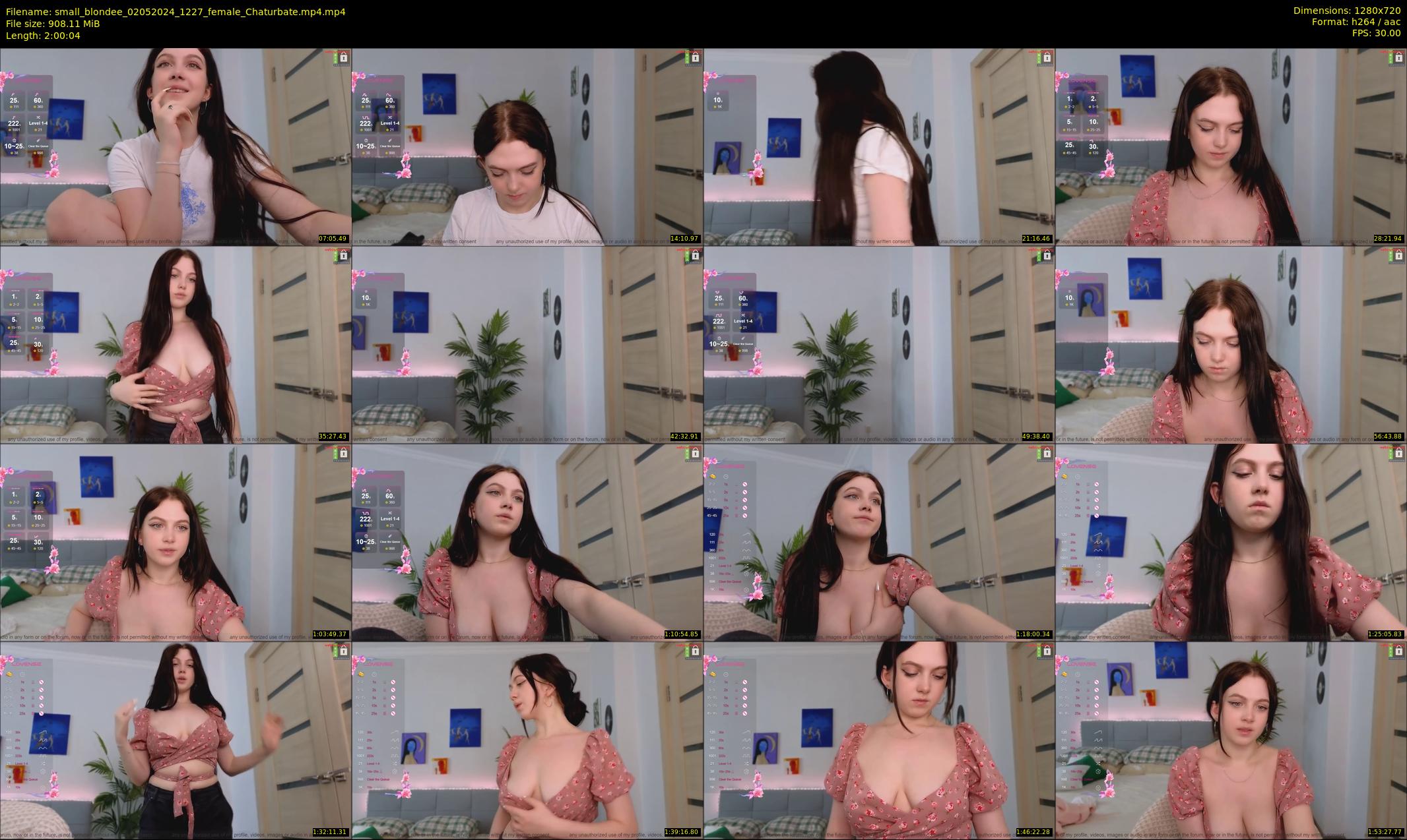 small_blondee — 121 minute Chaturbate female cam show recording, 720p, May 2, 2024