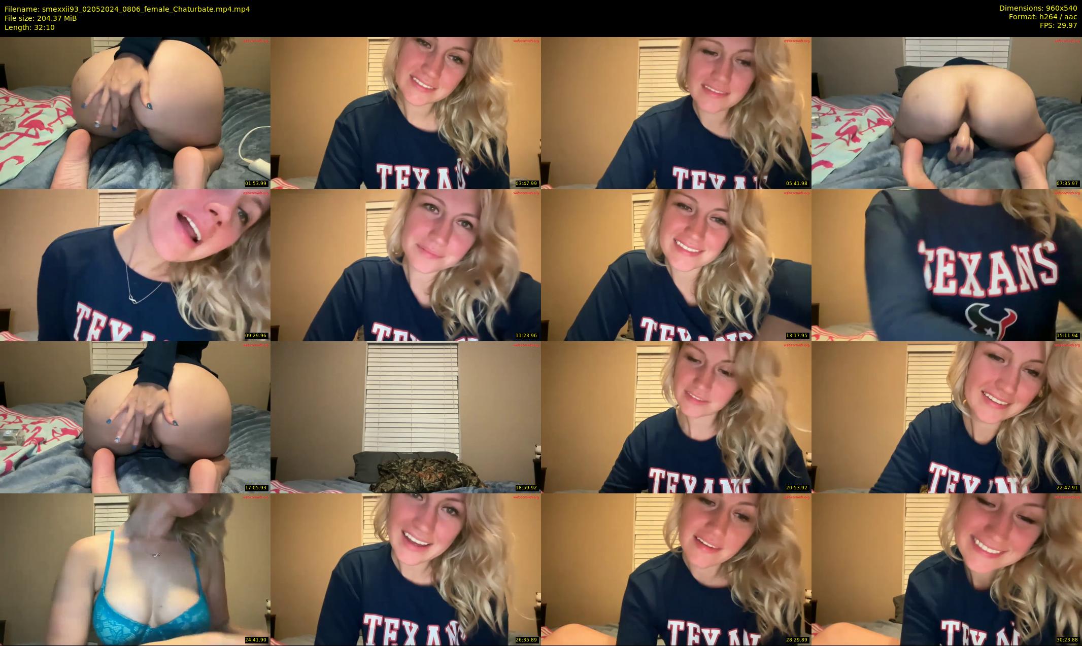 smexxii93 — 33 minute Chaturbate female cam show recording, 480p, May 2, 2024