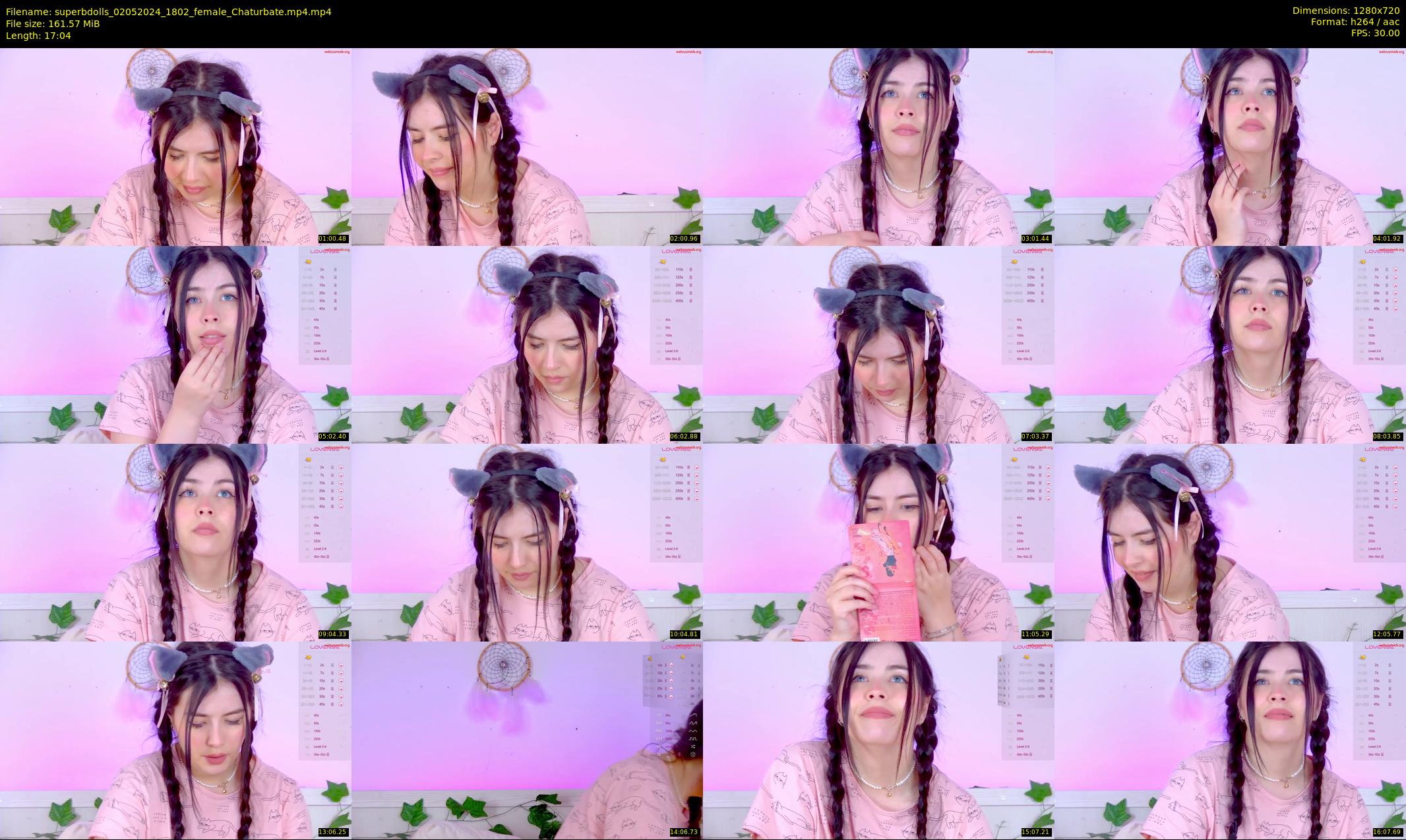 superbdolls — 18 minute Chaturbate couple cam show recording, 720p, May 2, 2024