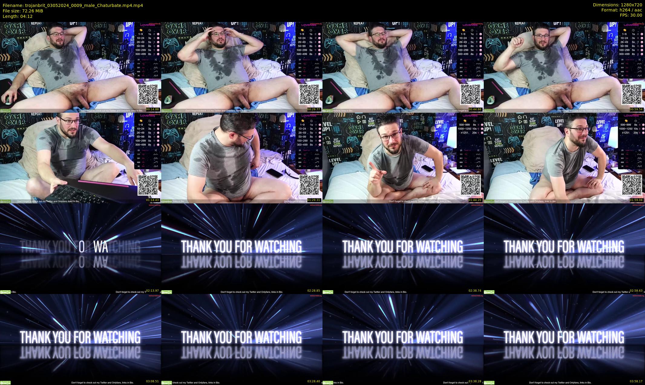 trojanbrit — 5 minute Chaturbate male cam show recording, 720p, May 3, 2024