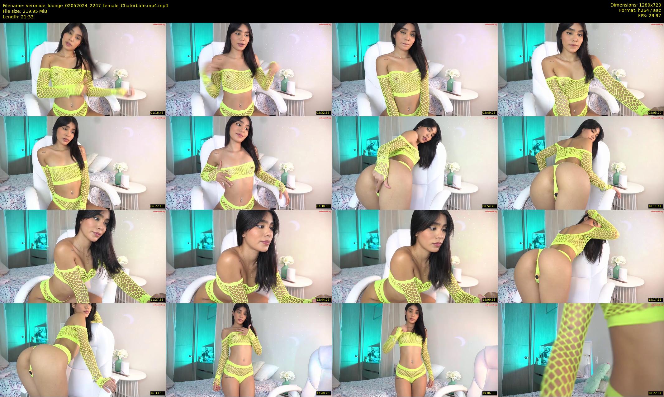 veroniqe_lounge — 22 minute Chaturbate couple cam show recording, 720p, May 2, 2024