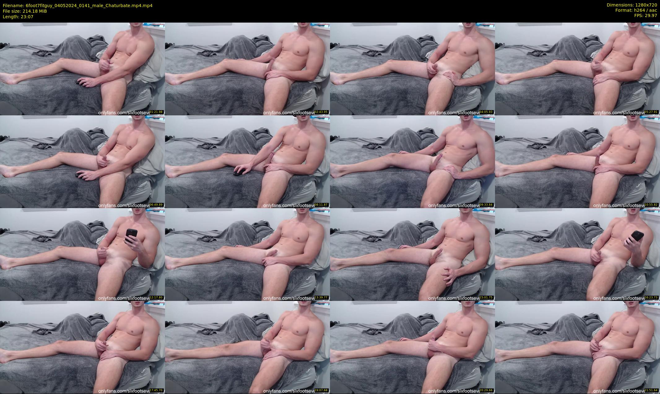 6foot7fitguy — 24 minute Chaturbate male cam show recording, 720p, May 4, 2024
