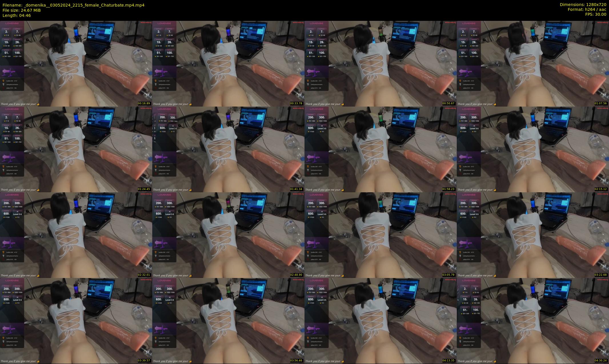 _domenika_ — 5 minute Chaturbate couple cam show recording, 720p, May 3, 2024