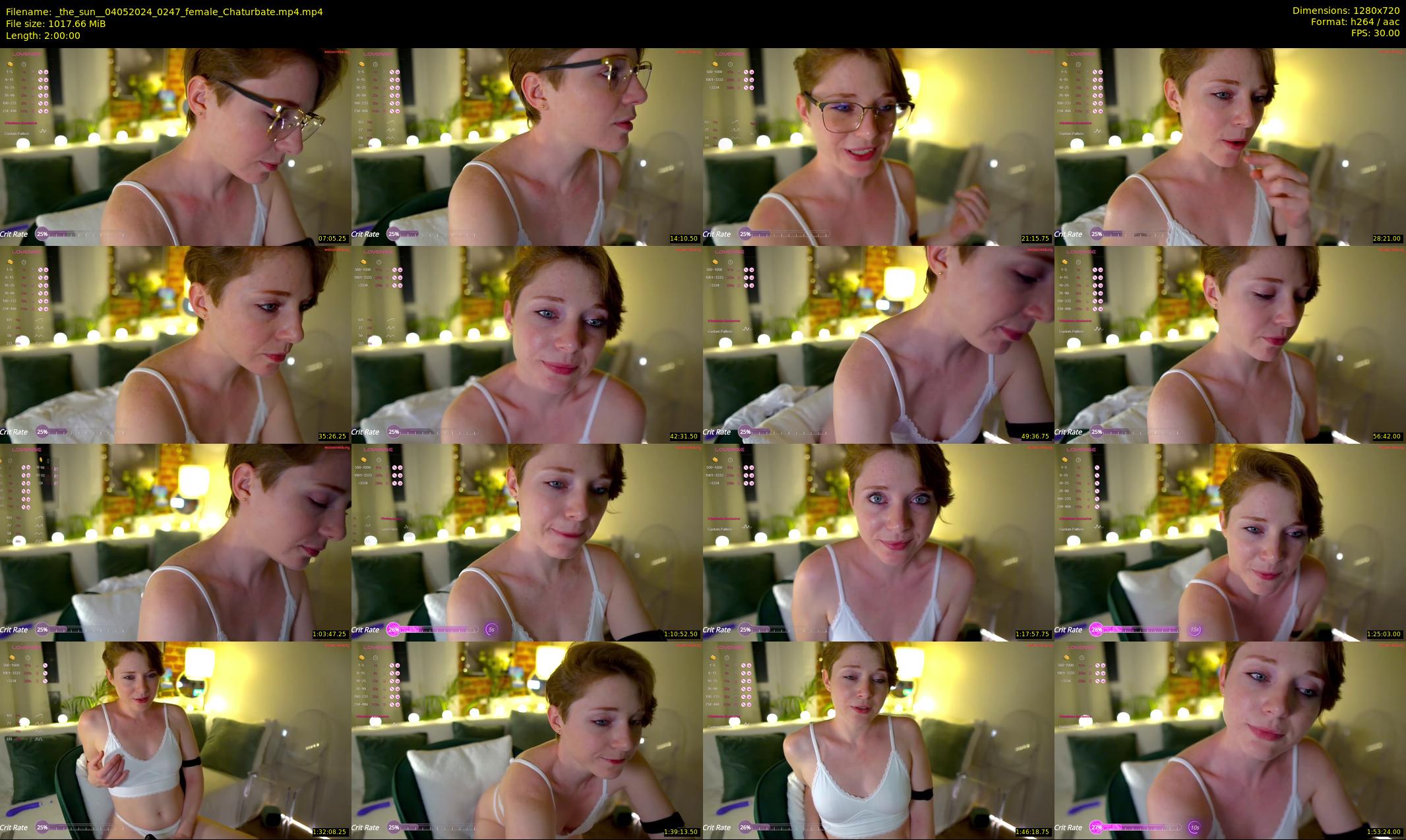 _the_sun_ — 120 minute Chaturbate female cam show recording, 720p, May 4, 2024