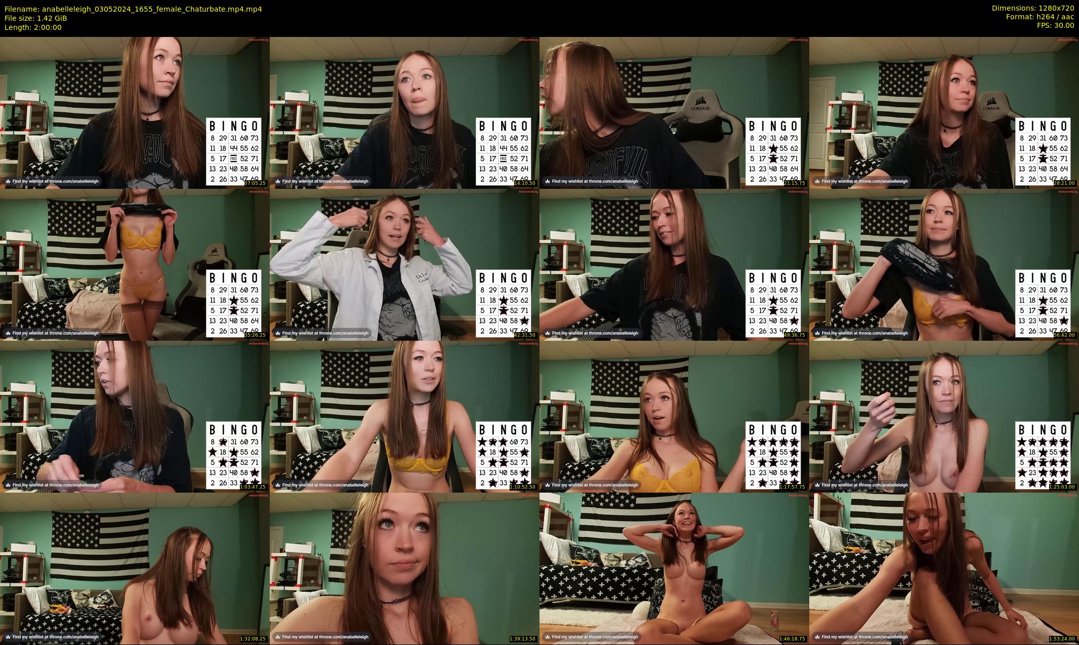 anabelleleigh — 120 minute Chaturbate female cam show recording, 720p, May 3, 2024