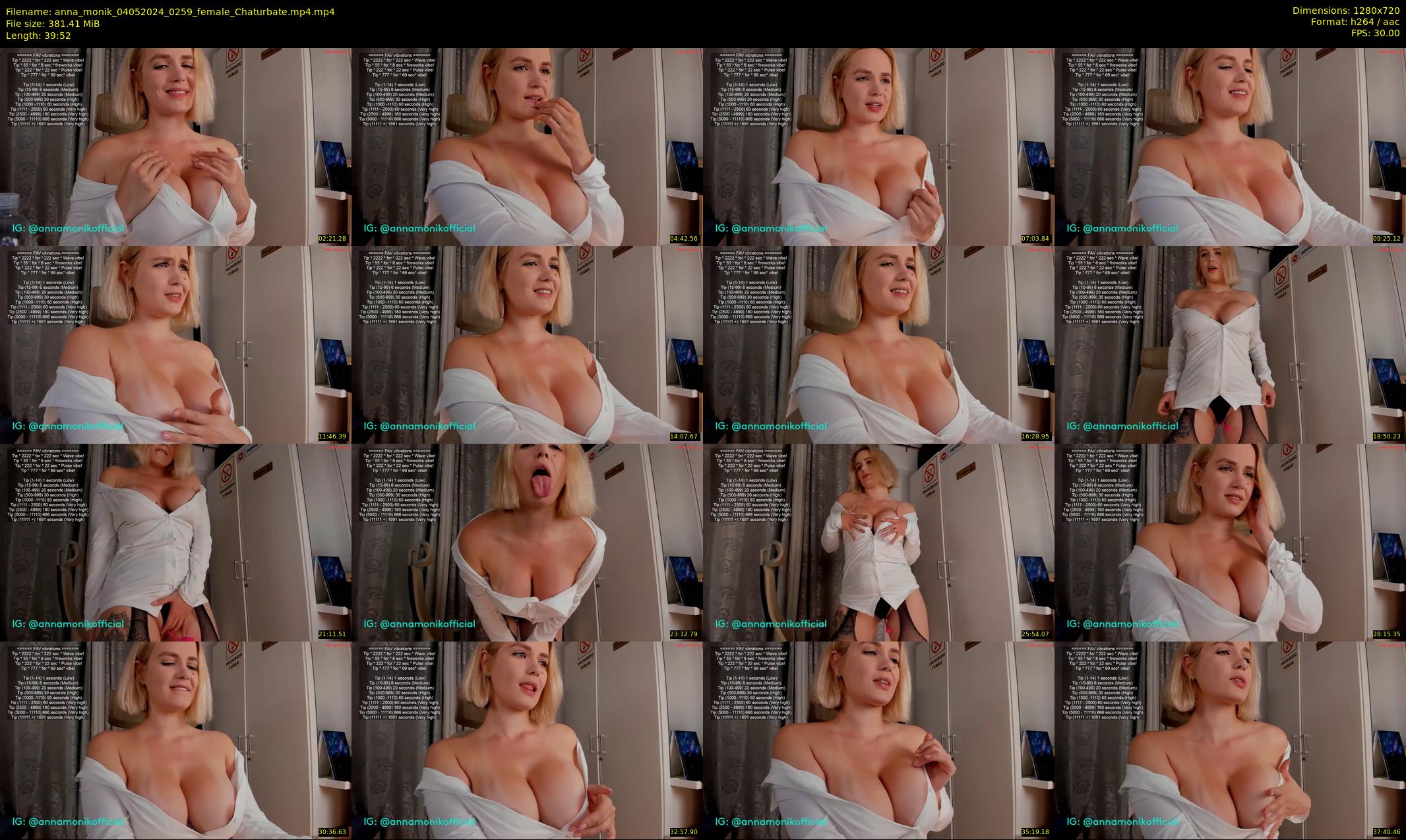 anna_monik — 40 minute Chaturbate couple cam show recording, 720p, May 4, 2024