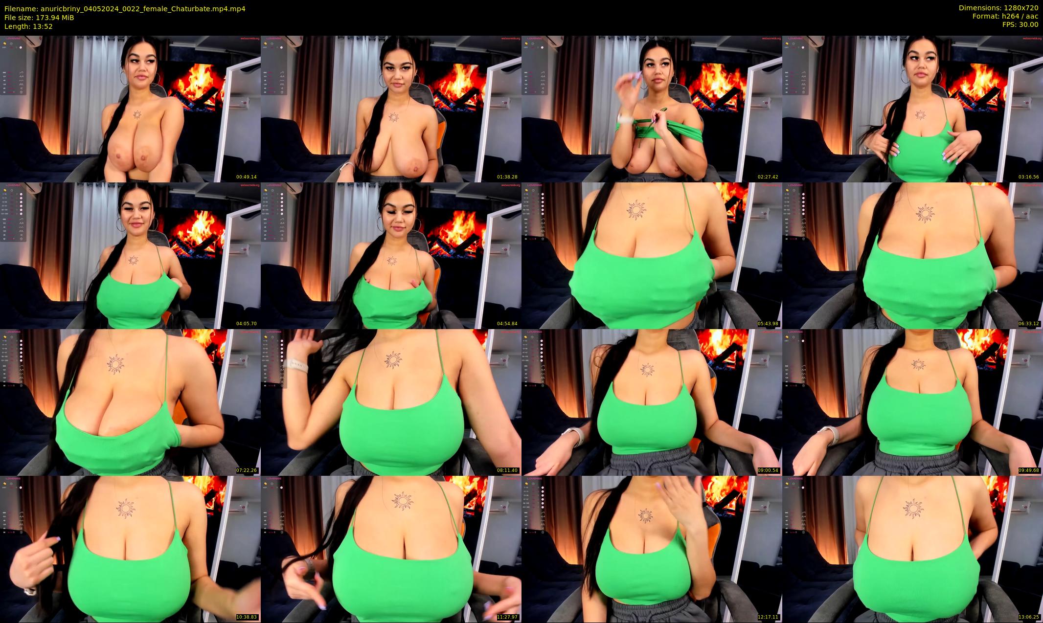 anuricbriny — 14 minute Chaturbate female cam show recording, 720p, May 4, 2024