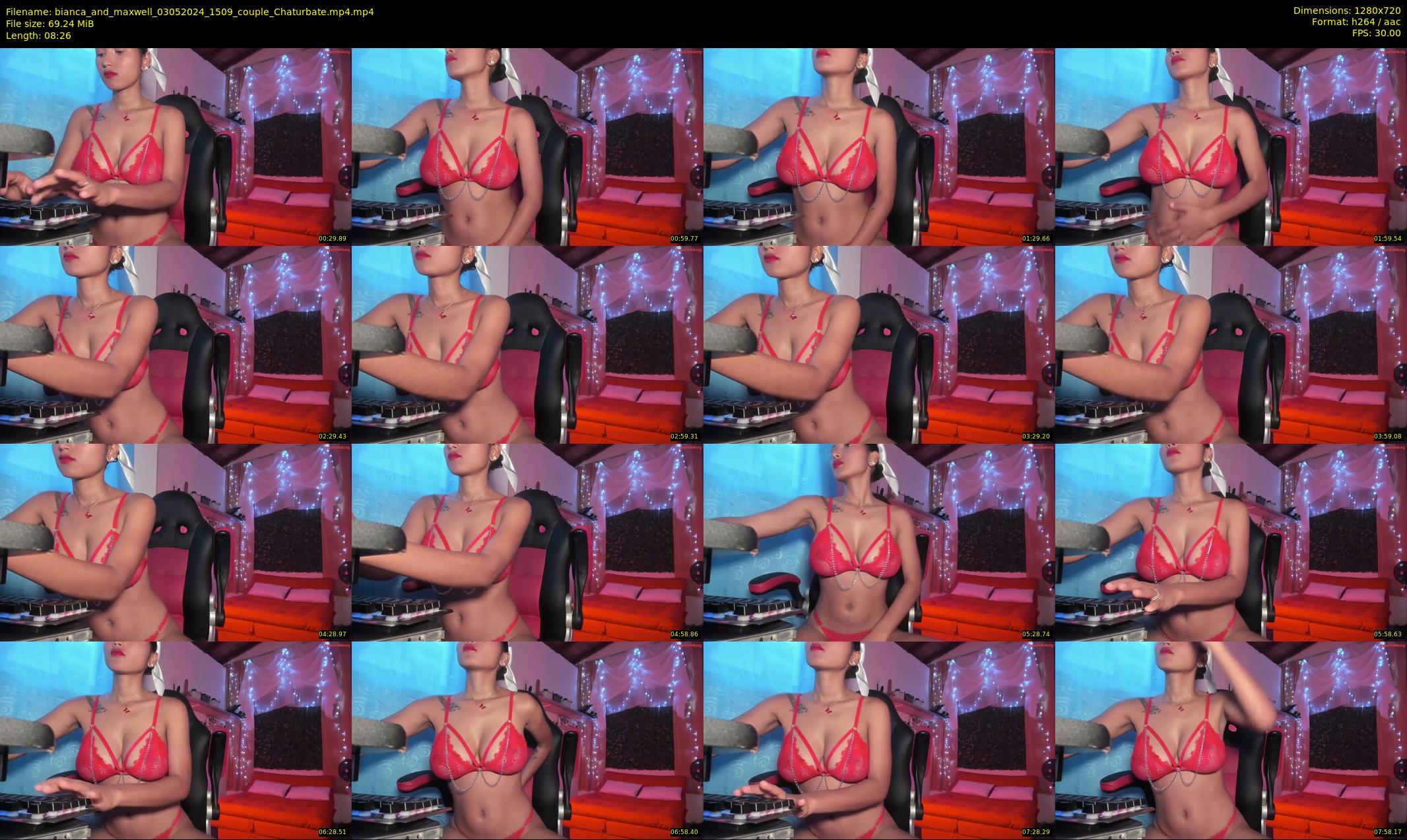 bianca_and_maxwell — 9 minute Chaturbate couple cam show recording, 720p, May 3, 2024