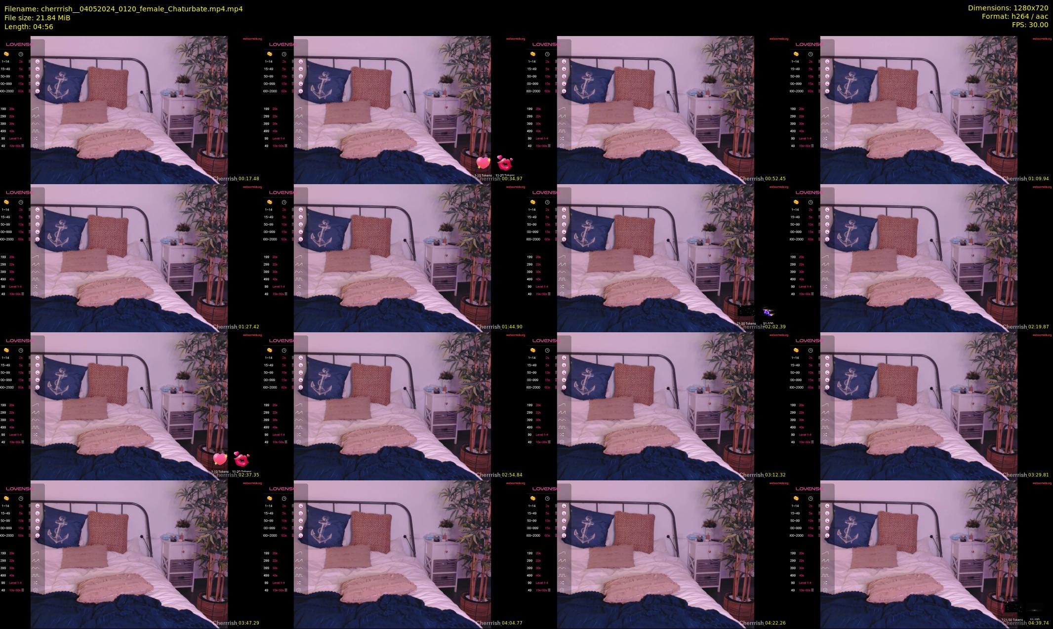 cherrrish_ — 5 minute Chaturbate female cam show recording, 720p, May 4, 2024