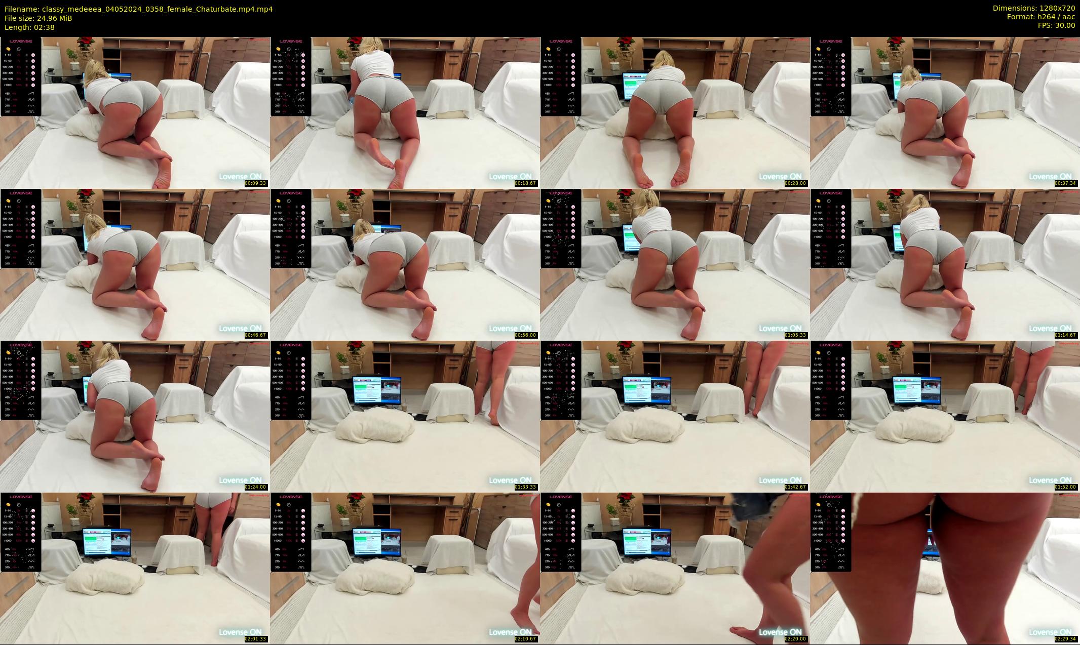 classy_medeeea — 3 minute Chaturbate female cam show recording, 720p, May 4, 2024