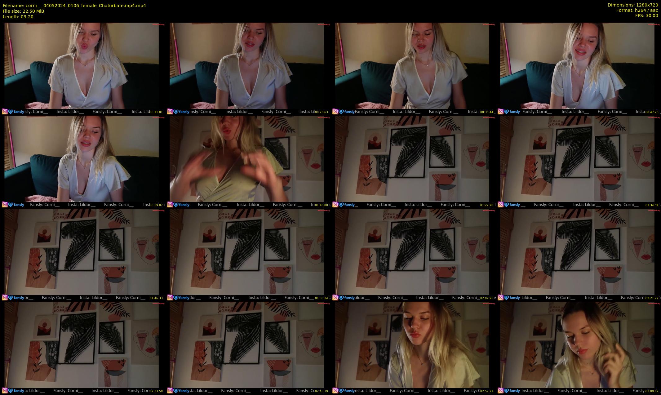 corni__ — 4 minute Chaturbate female cam show recording, 720p, May 4, 2024