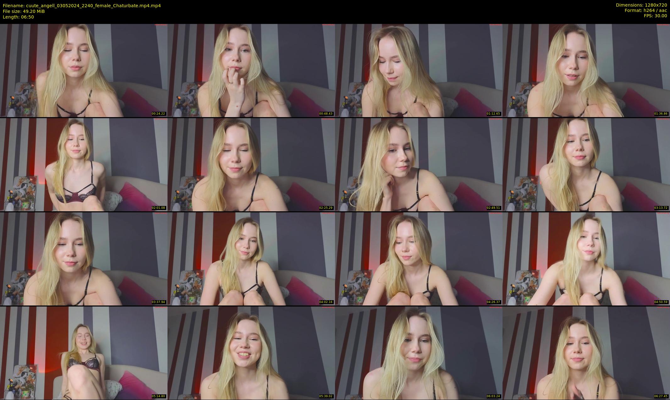 cuute_angell — 7 minute Chaturbate female cam show recording, 720p, May 3, 2024