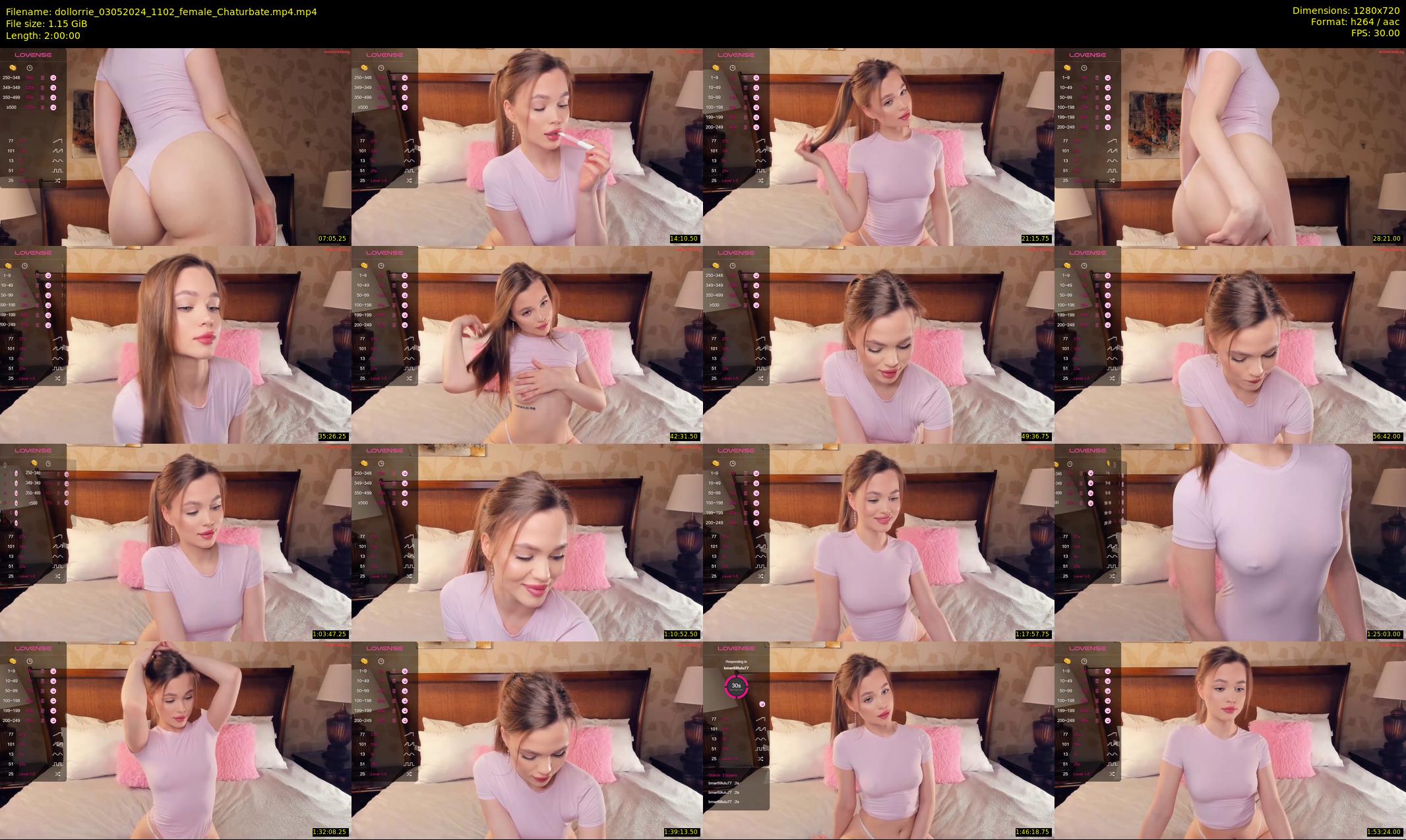 dollorrie — 120 minute Chaturbate couple cam show recording, 720p, May 3, 2024