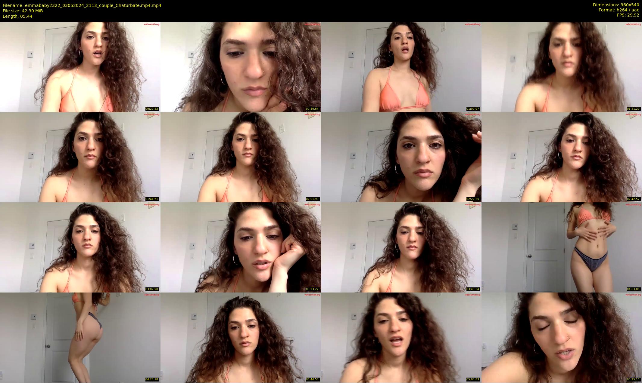 emmababy2322 — 6 minute Chaturbate female cam show recording, 480p, May 3, 2024