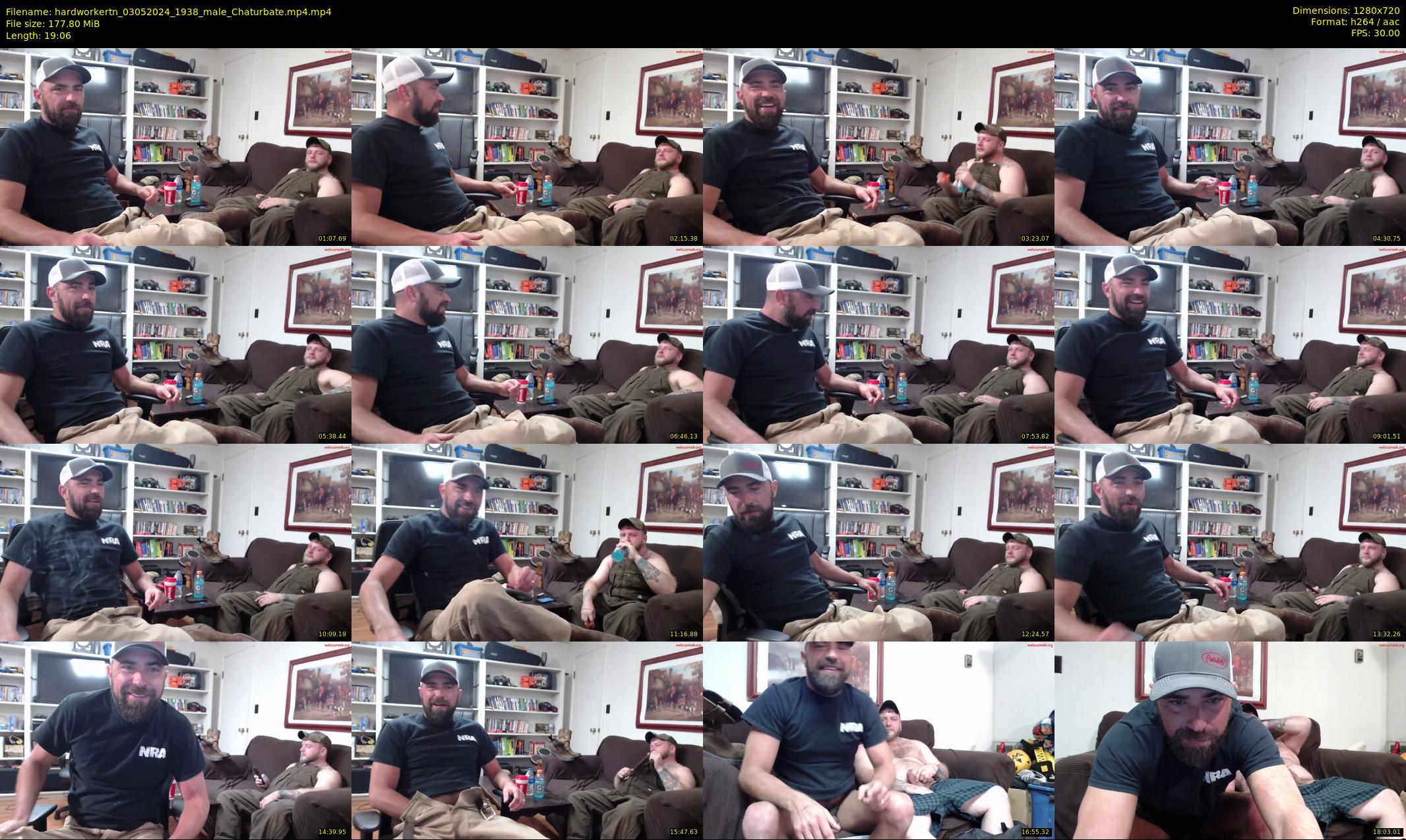 hardworkertn — 20 minute Chaturbate male cam show recording, 720p, May 3, 2024