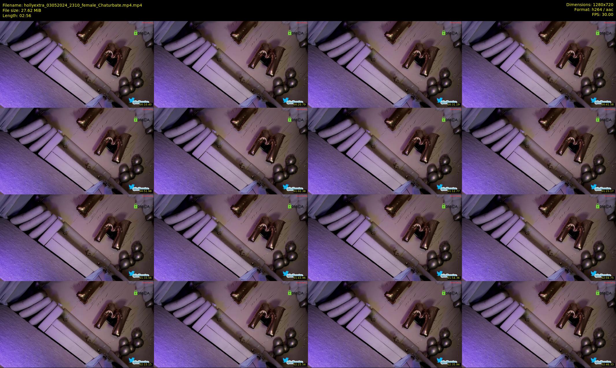 hollyextra — 3 minute Chaturbate female cam show recording, 720p, May 3, 2024