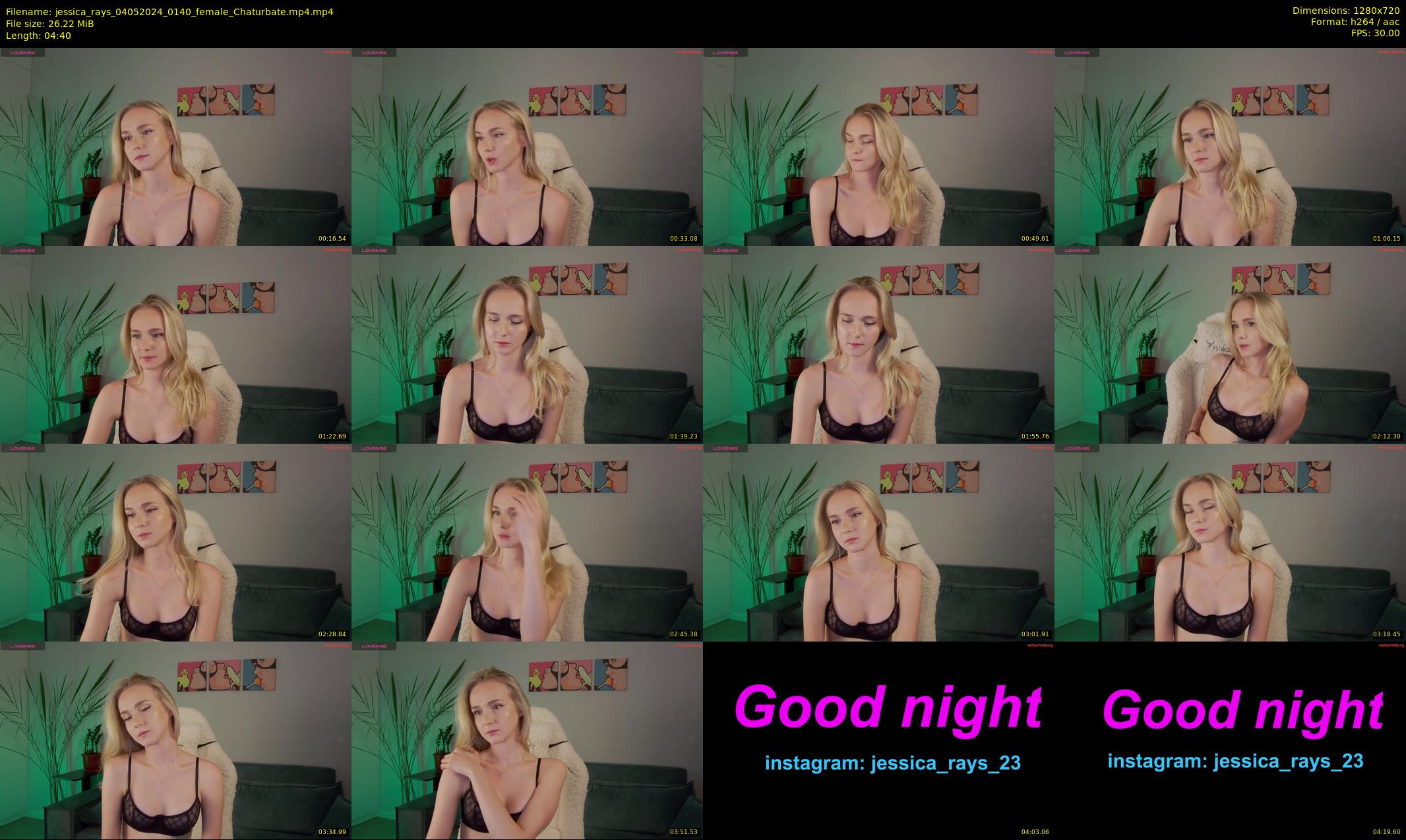 jessica_rays — 5 minute Chaturbate couple cam show recording, 720p, May 4, 2024