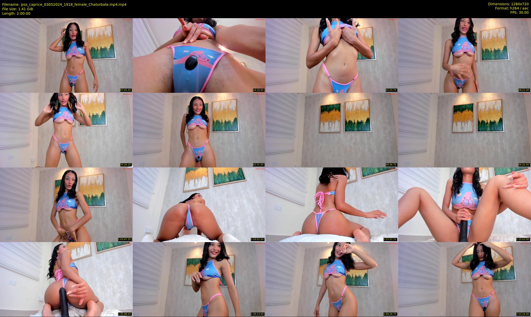 joss_caprice — 120 minute Chaturbate female cam show recording, 720p, May 3, 2024