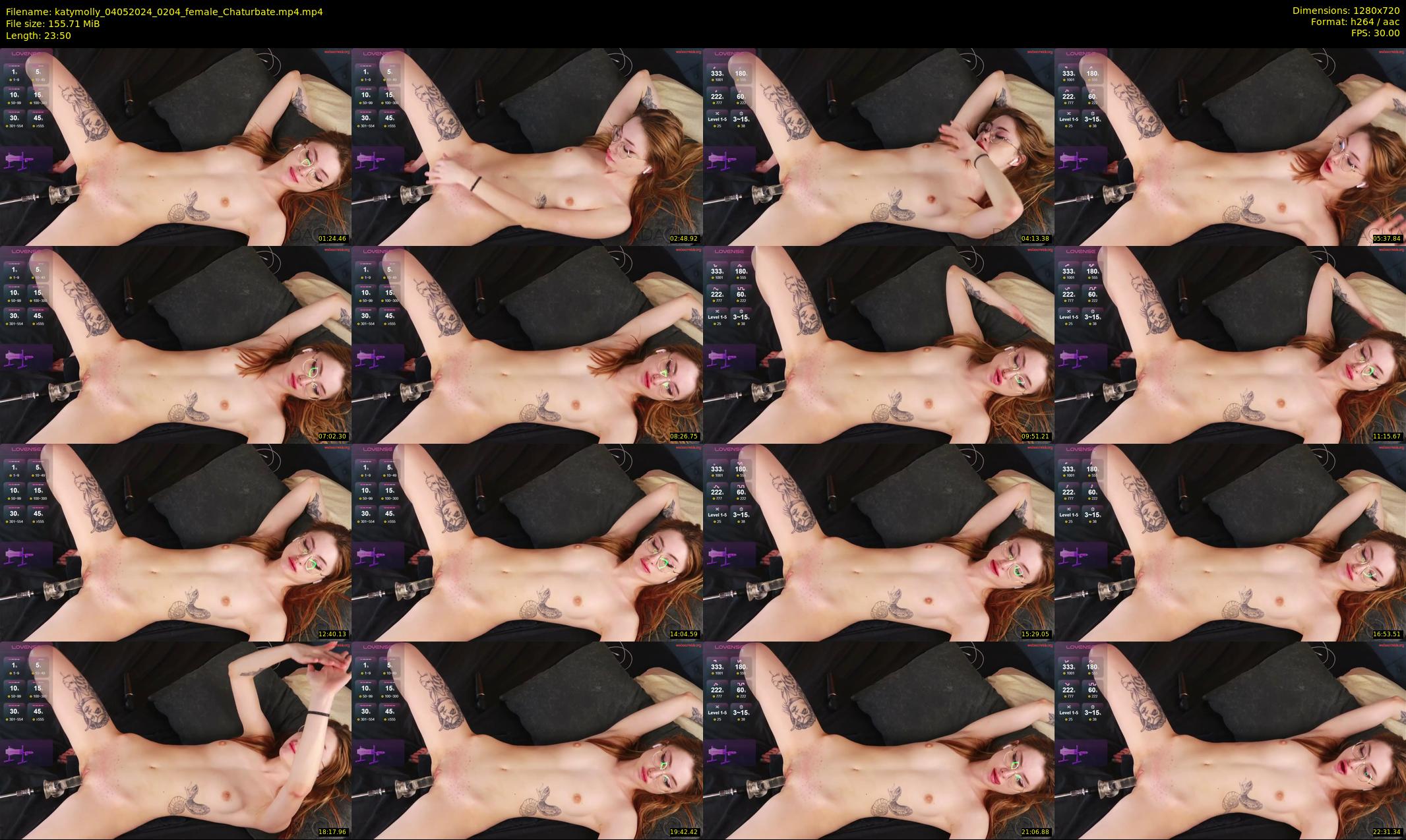 katymolly — 24 minute Chaturbate female cam show recording, 720p, May 4, 2024
