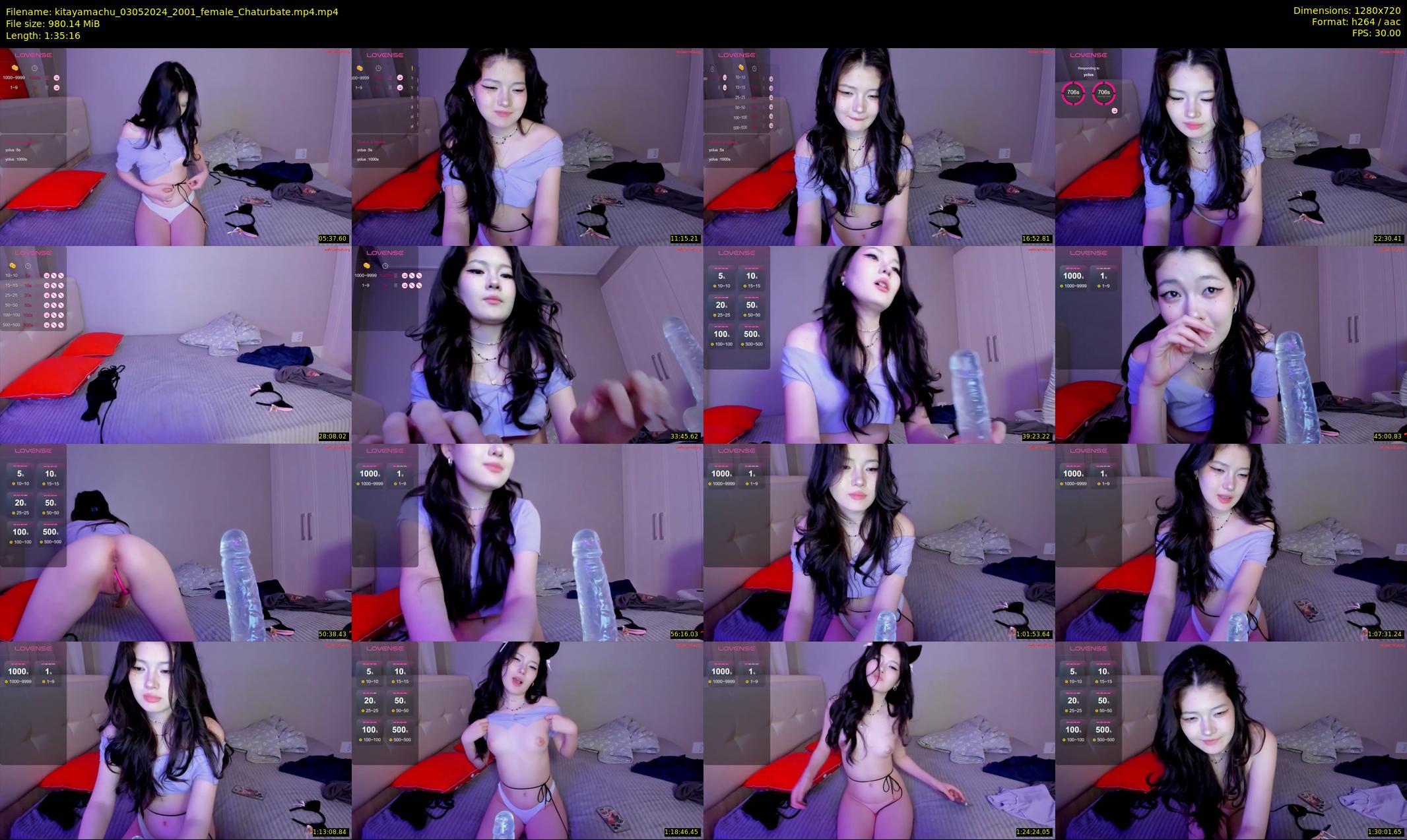 kitayamachu — 96 minute Chaturbate female cam show recording, 720p, May 3, 2024